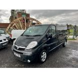 2013 VAUXHALL VIVARO 2900 SPORTIVE CDTI LWB BLACK PANEL VAN *NO VAT*