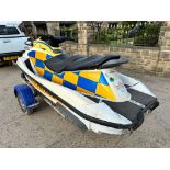 YAMAHA XA800A-B 800CC JET SKI WITH SINGLE AXLE TRAILER *PLUS VAT*