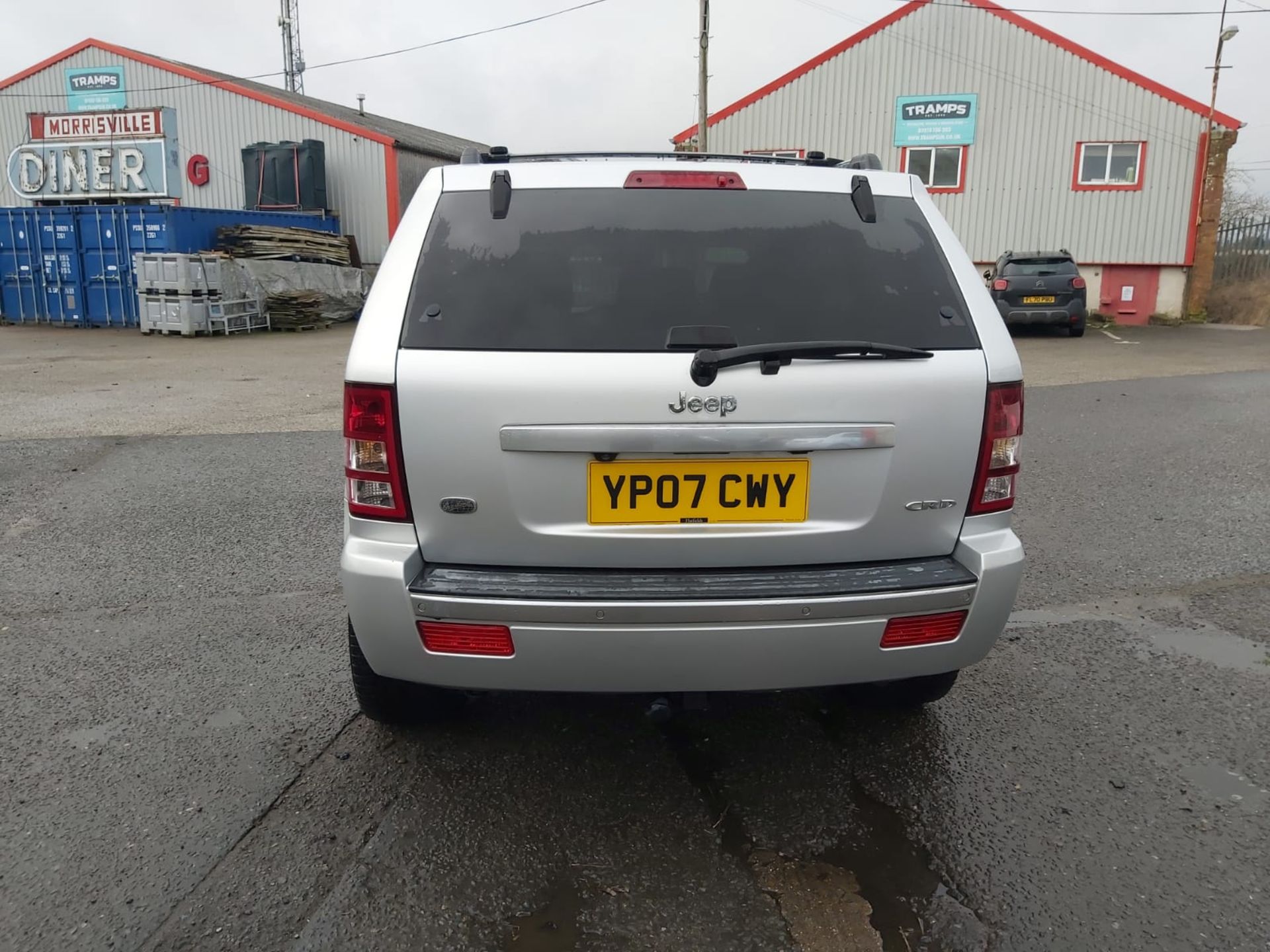 2007 JEEP G-CHEROKEE OVERLAND CRD A SILVER SUV ESTATE *NO VAT* - Image 6 of 17