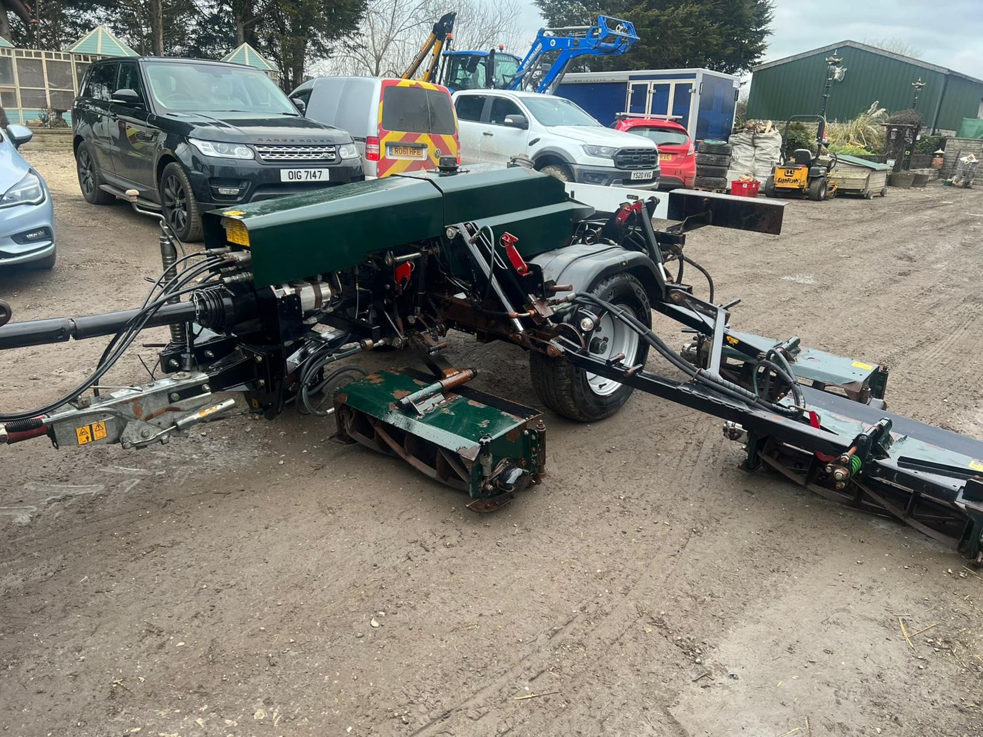 Hayter TM749 7 Gang Single Axle Tow Behind Cylinder Mower *PLUS VAT* - Image 3 of 14