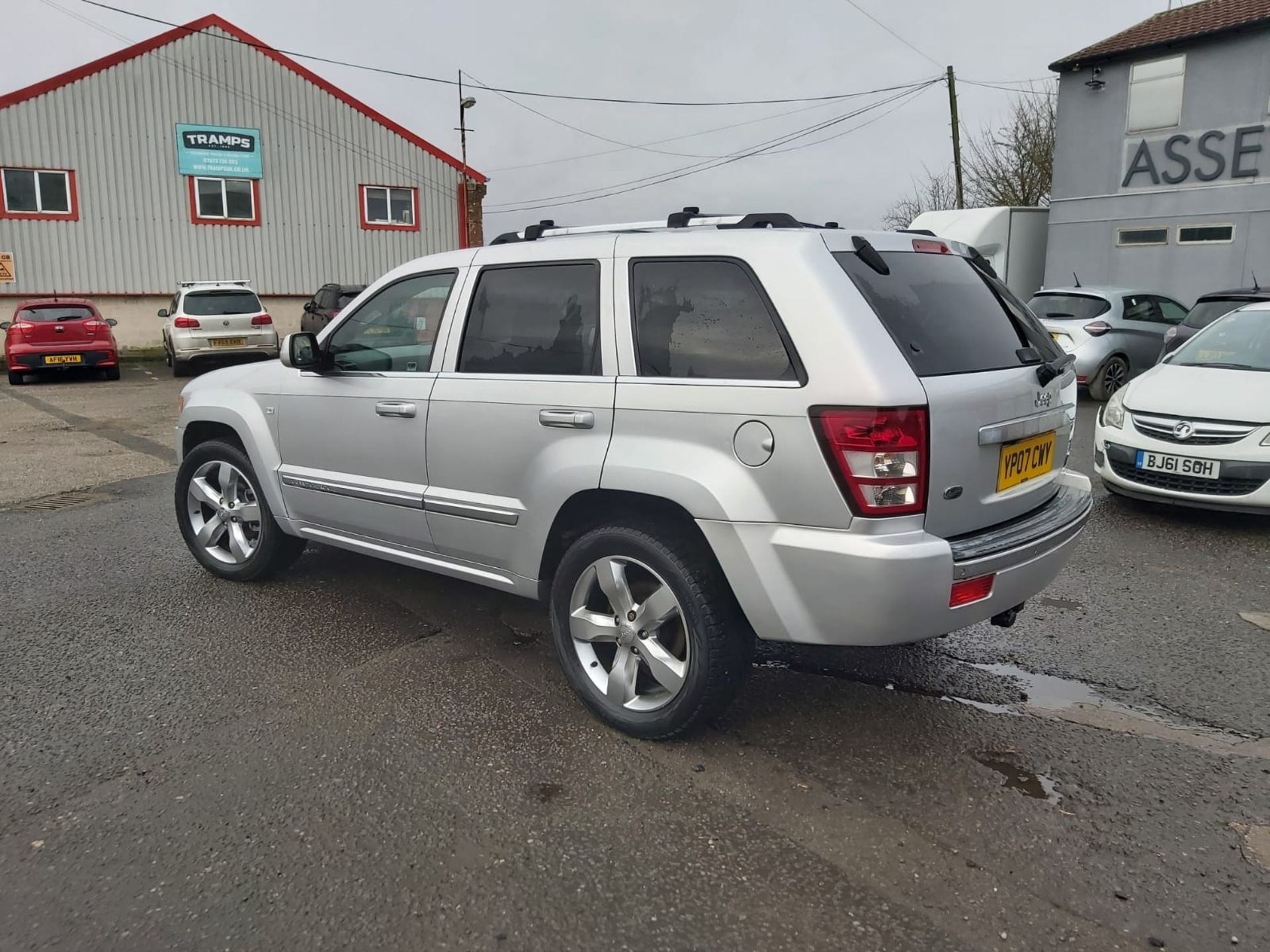 2007 JEEP G-CHEROKEE OVERLAND CRD A SILVER SUV ESTATE *NO VAT* - Image 5 of 17
