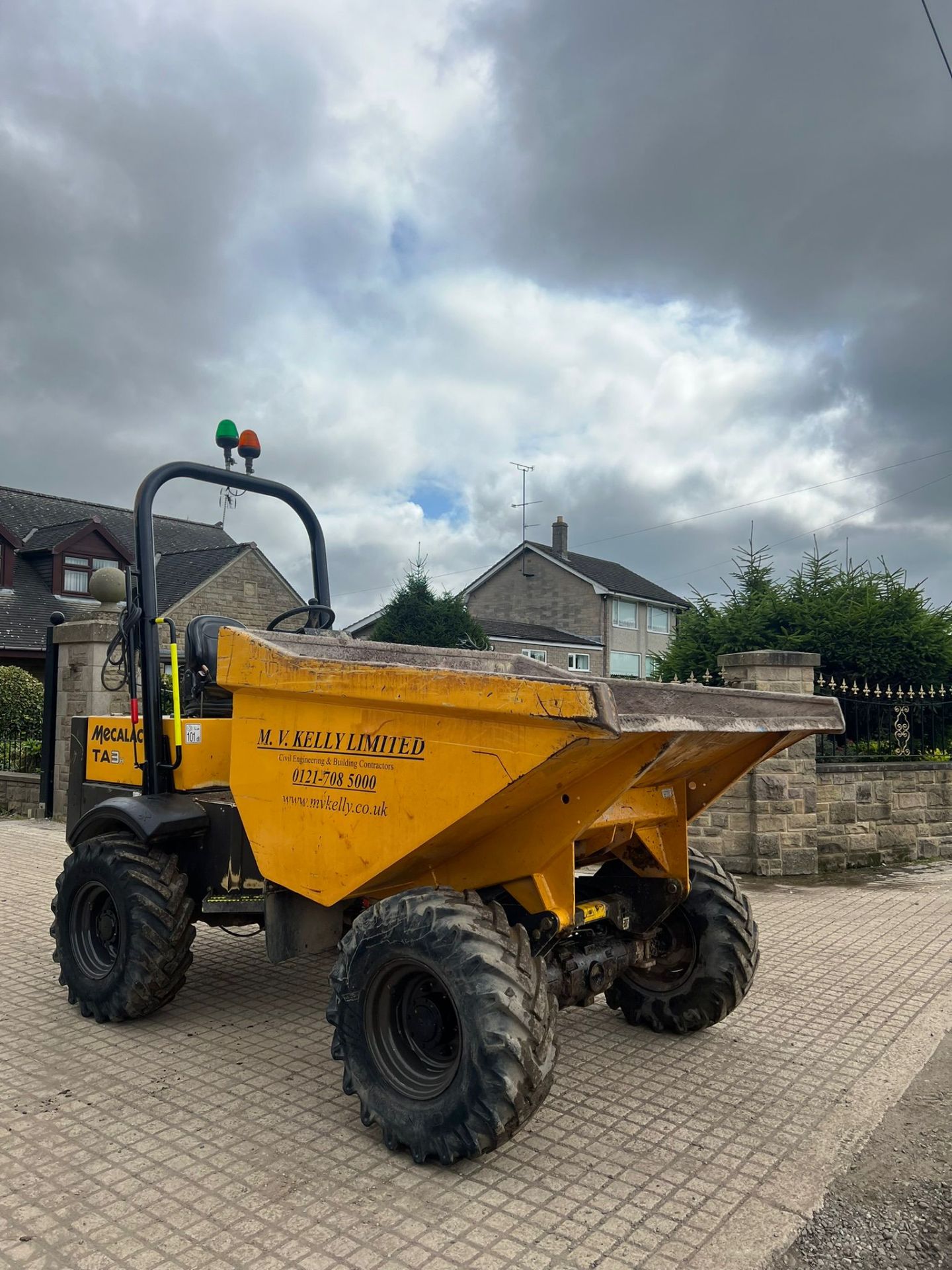 2019 MECALAC TA3H 3 TON DUMPER *PLUS VAT* - Image 9 of 9