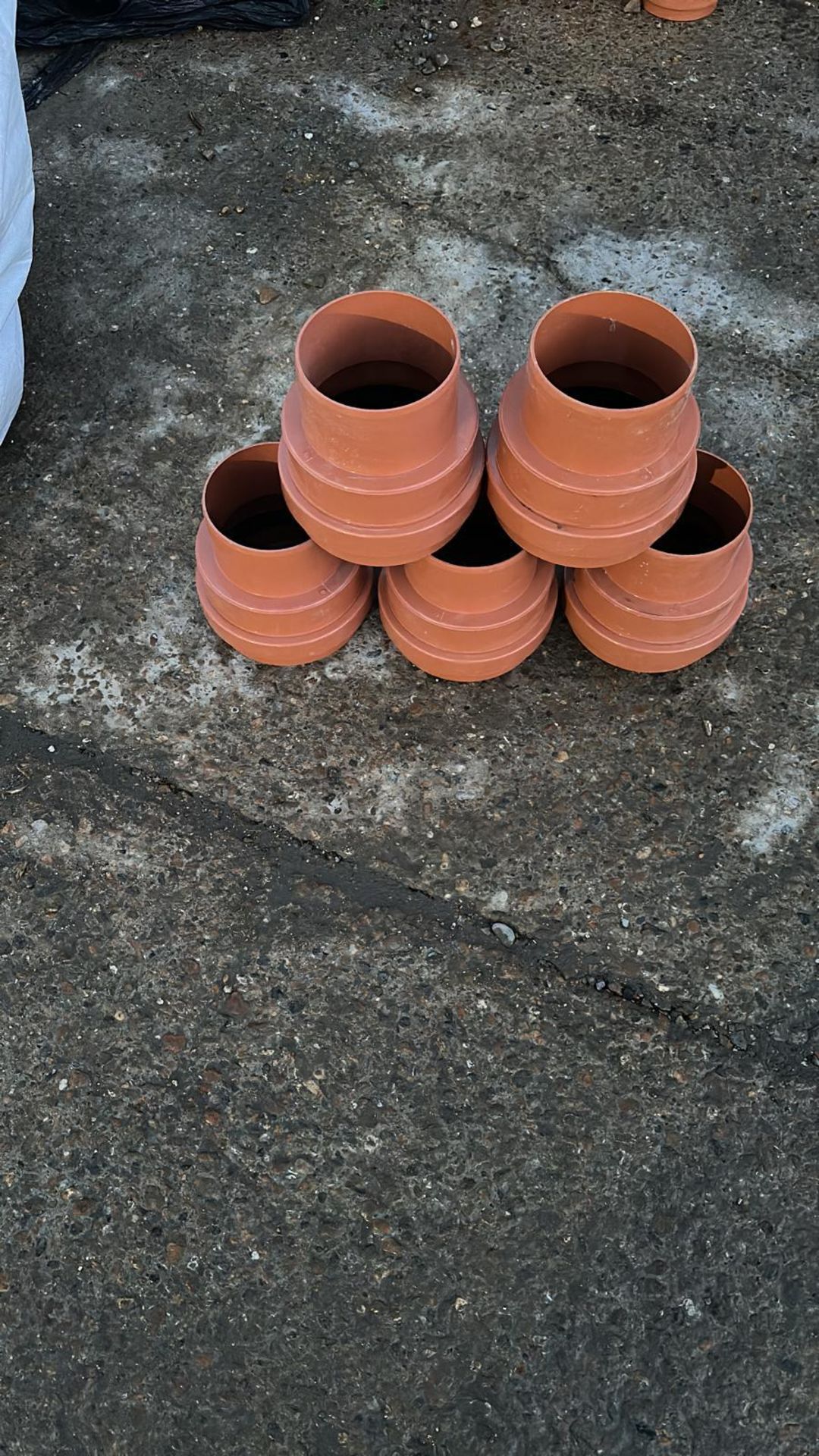 28x 150mm Clay to Plastic Pipe Adapters *PLUS VAT* - Image 2 of 2