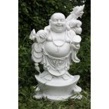 Stunning Dinova Wealthy Standing Buddha Statue *PLUS VAT*