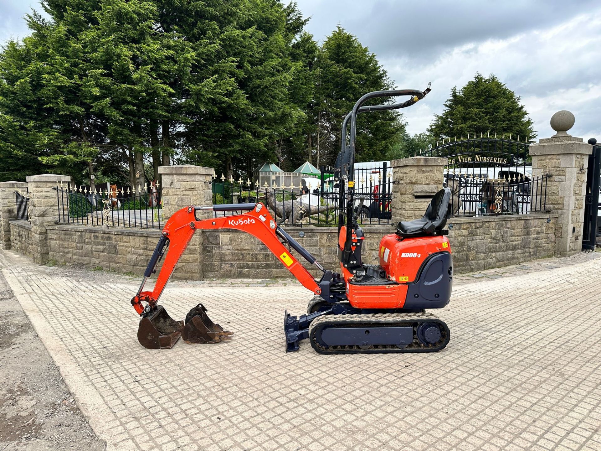 2017 KUBOTA K008-3 MICRO DIGGER *PLUS VAT* - Image 6 of 16