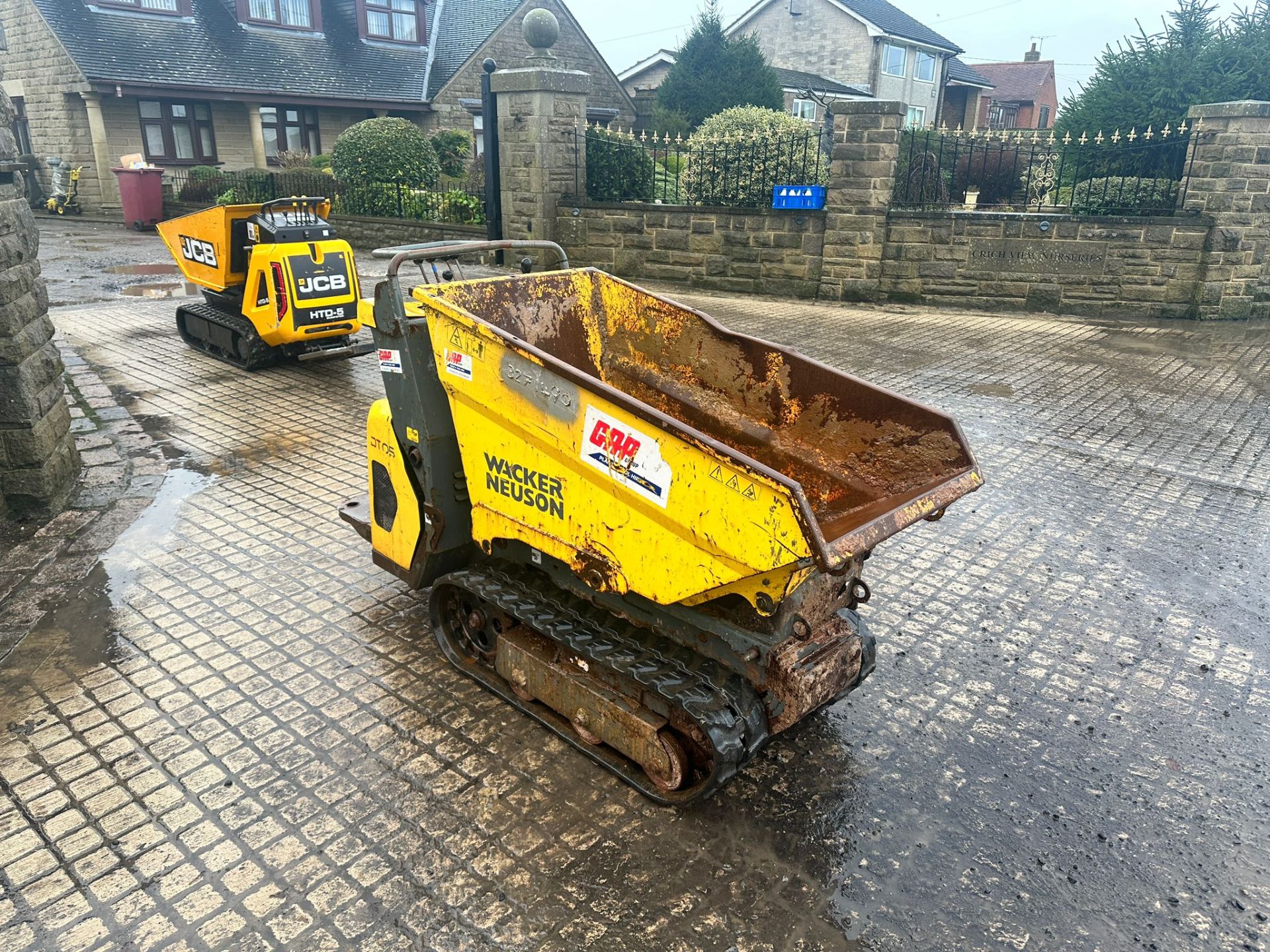 2016 WACKER NEUSON DT05D 500KG DIESEL TRACKED PEDESTRIAN DUMPER *PLUS VAT*