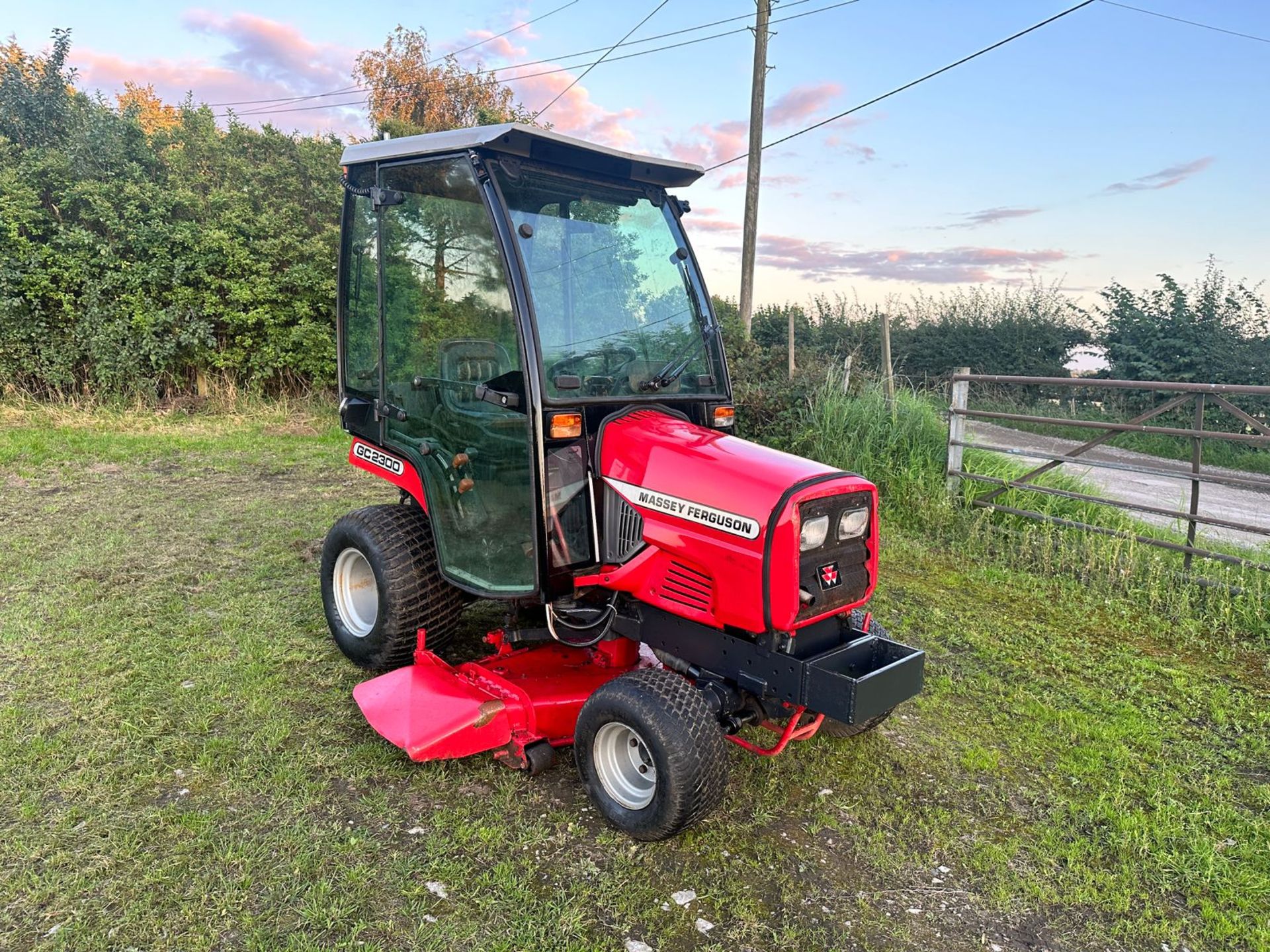 2009 MASSEY FERGUSON GC2300 23HP 4WD COMPACT TRACTOR *PLUS VAT* - Image 2 of 22