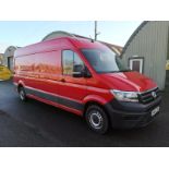 2018 VOLKSWAGEN CRAFTER CR35 STARTLINE TDI RED PANEL VAN *NO VAT*