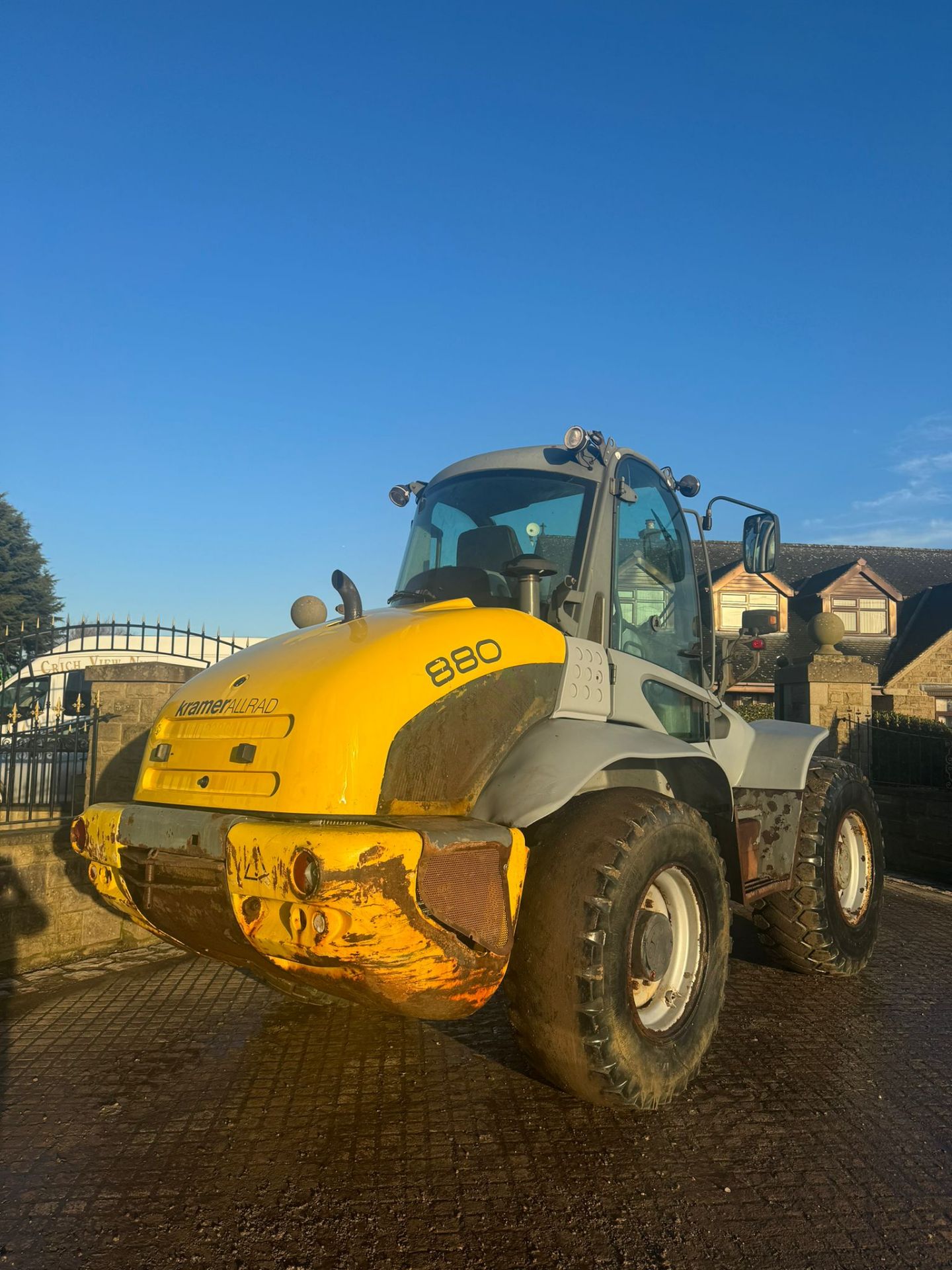 2009 KRAMER ALLRAD 880 LOADING SHOVEL *PLUS VAT* - Image 3 of 9