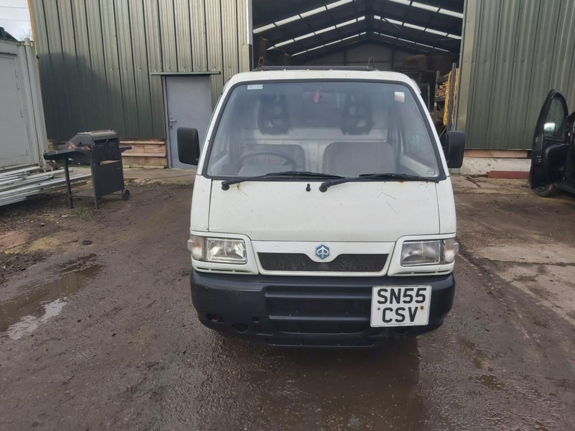 2005 PIAGGIO PORTER WHITE PICK UP TIPPER *NO VAT* - Image 2 of 14