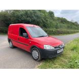 2009/09 REG VAUXHALL COMBO 1700 CDTI 1.2 DIESEL MANUAL PANEL VAN, SHOWING 0 FORMER KEEPERS *NO VAT*