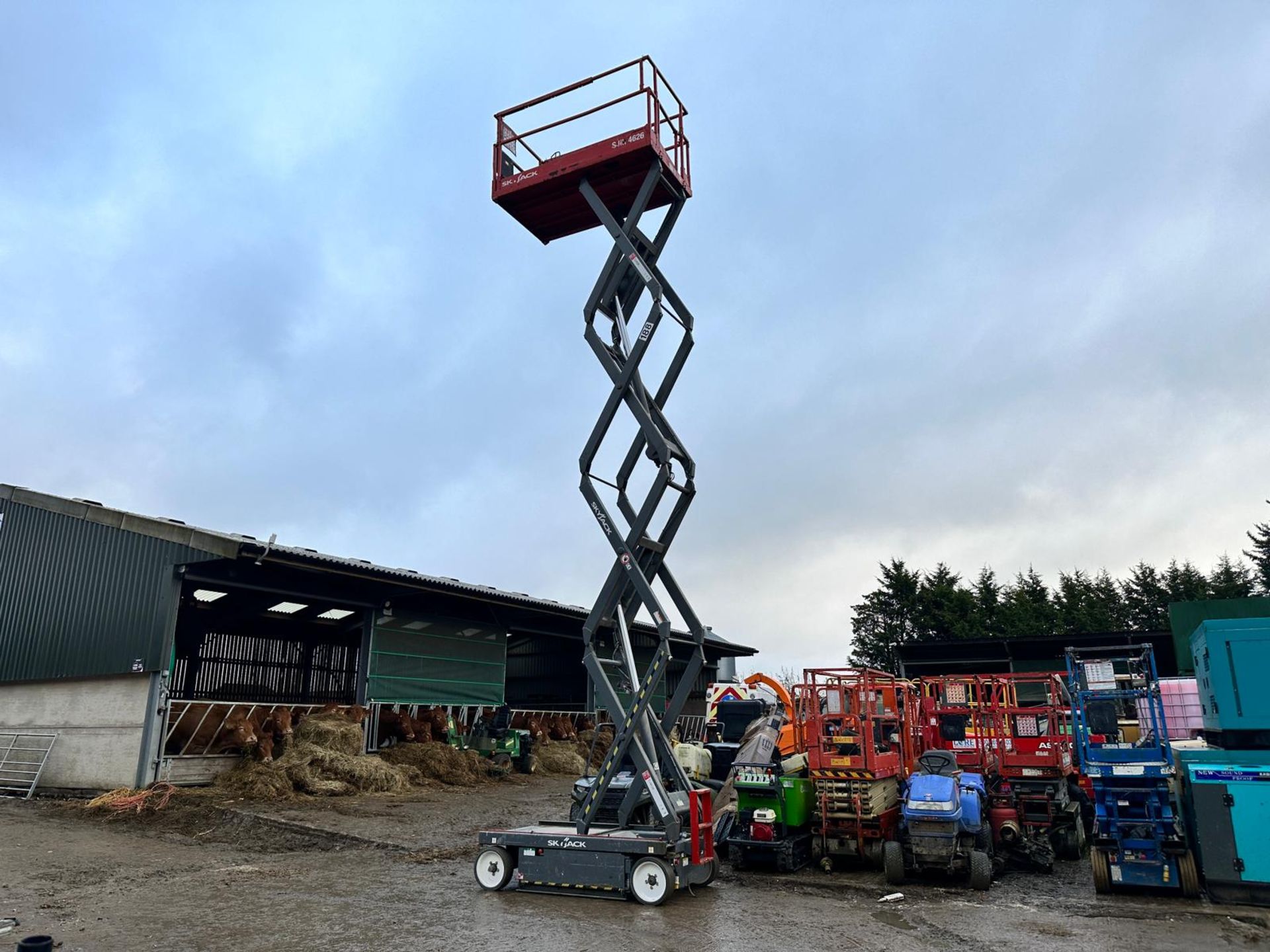 2014 SKYJACK SJIII-4626 ELECTRIC SCISSOR LIFT *PLUS VAT* - Image 7 of 14