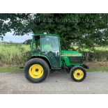 JOHN DEERE 4300 32hp 4WD COMPACT TRACTOR, RUNS DRIVES AND WORKS, CABBED, REAR TOW, ROAD KIT