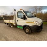 2014 IVECO DAILY 35S13 MWB WHITE CHASSIS CAB *NO VAT*