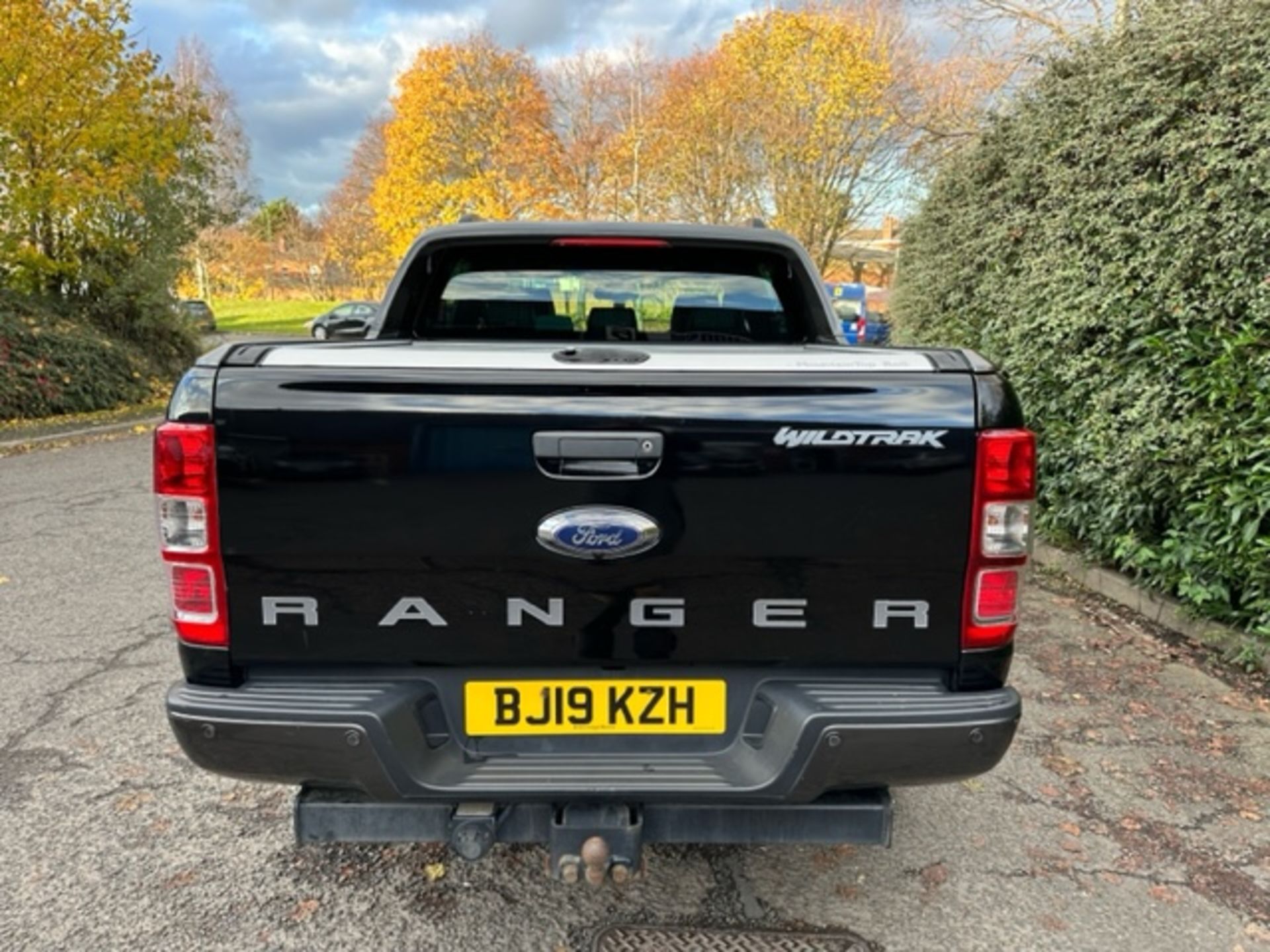 2019 FORD RANGER WILDTRAK 4X4 DCB TDCI A BLACK PICK UP *NO VAT* - Image 7 of 18