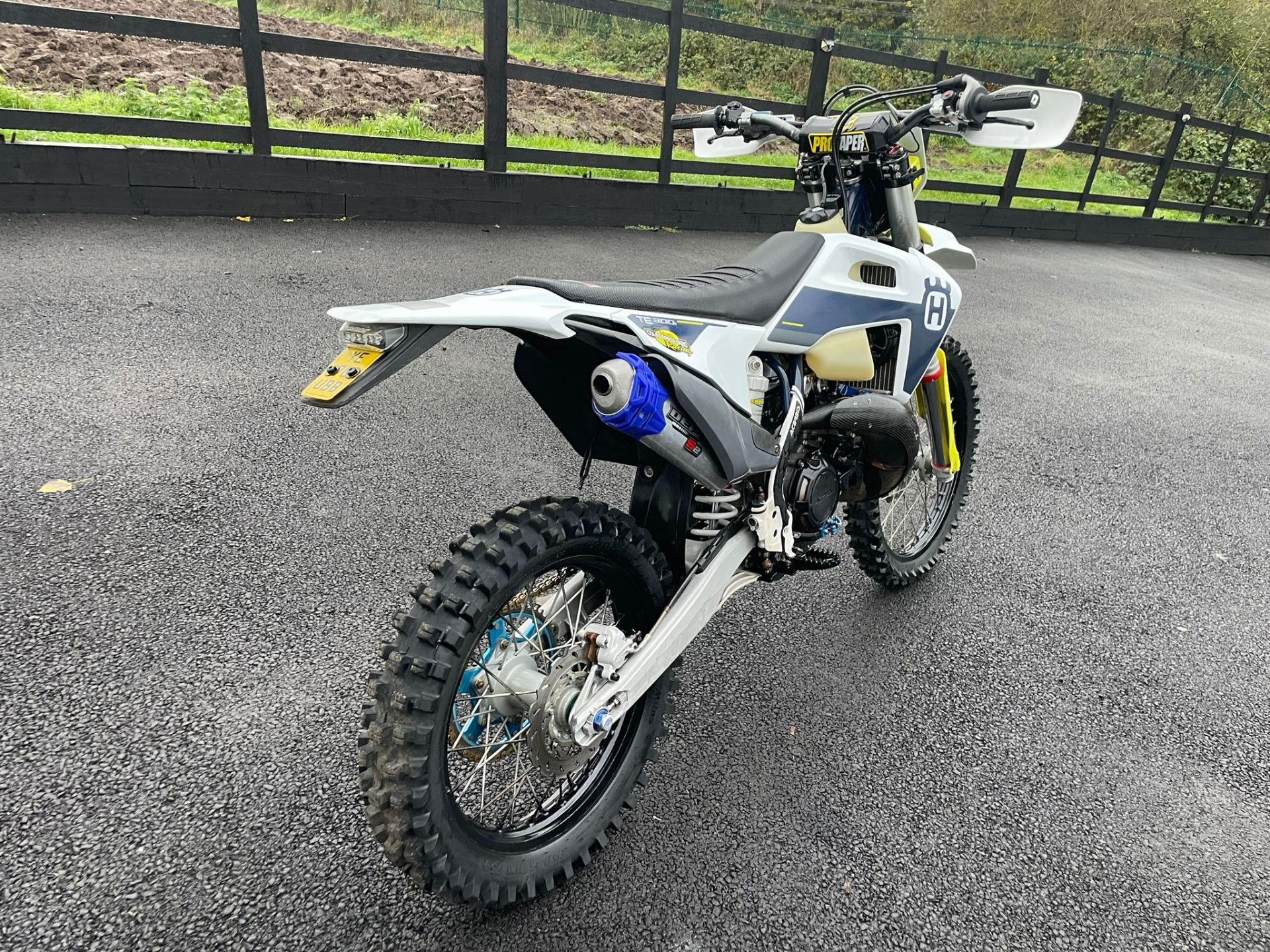 2020 HUSQVARNA TE 300i 2021 WHITE MOTORCYCLE *NO VAT* - Image 7 of 10