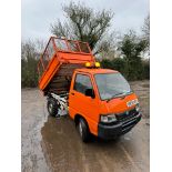 2008 PIAGGIO PORTER ORANGE PICK UP TIPPER *NO VAT*