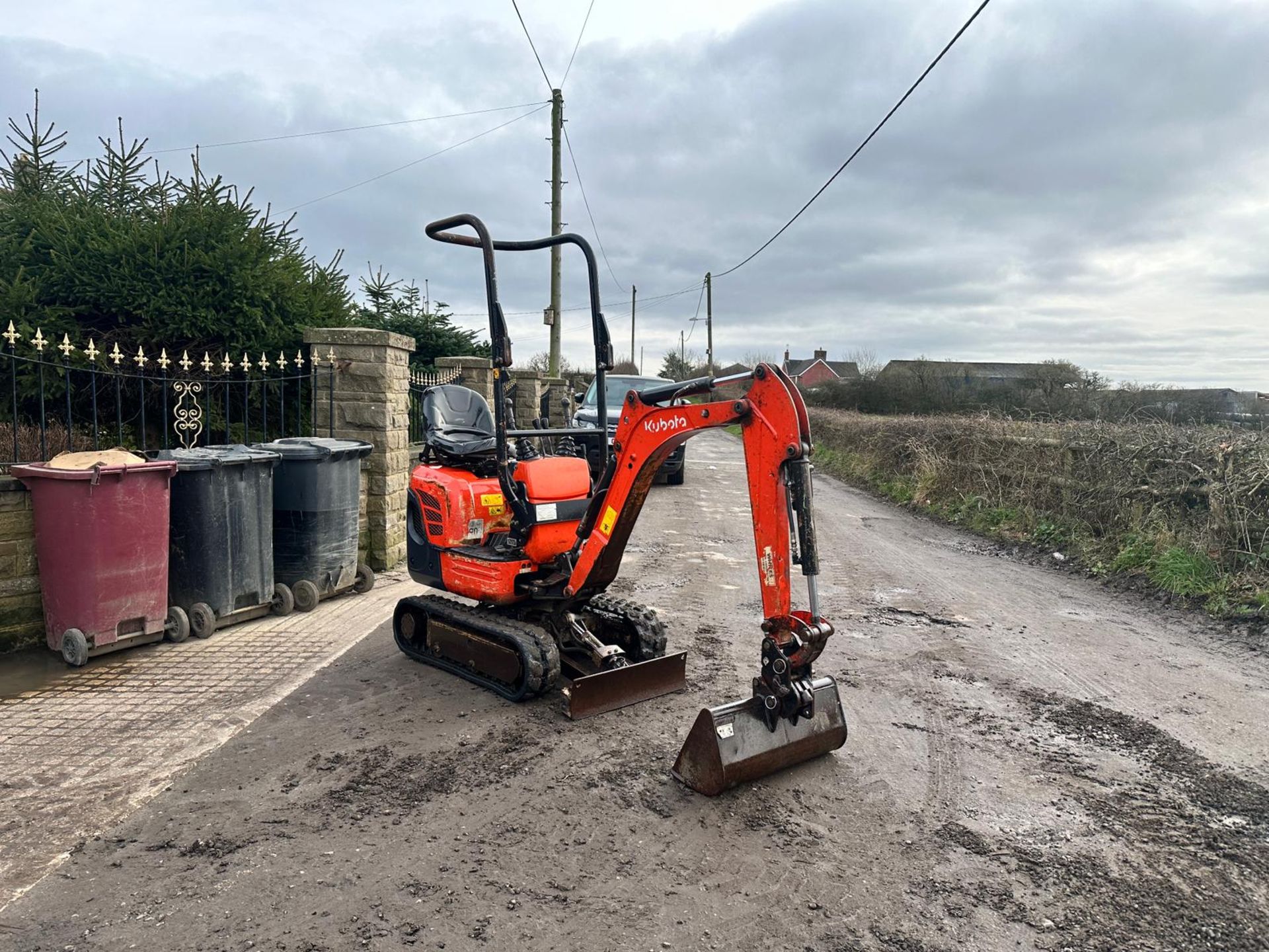 2018 KUBOTA K008-3 MICRO DIGGER *PLUS VAT* - Image 3 of 19