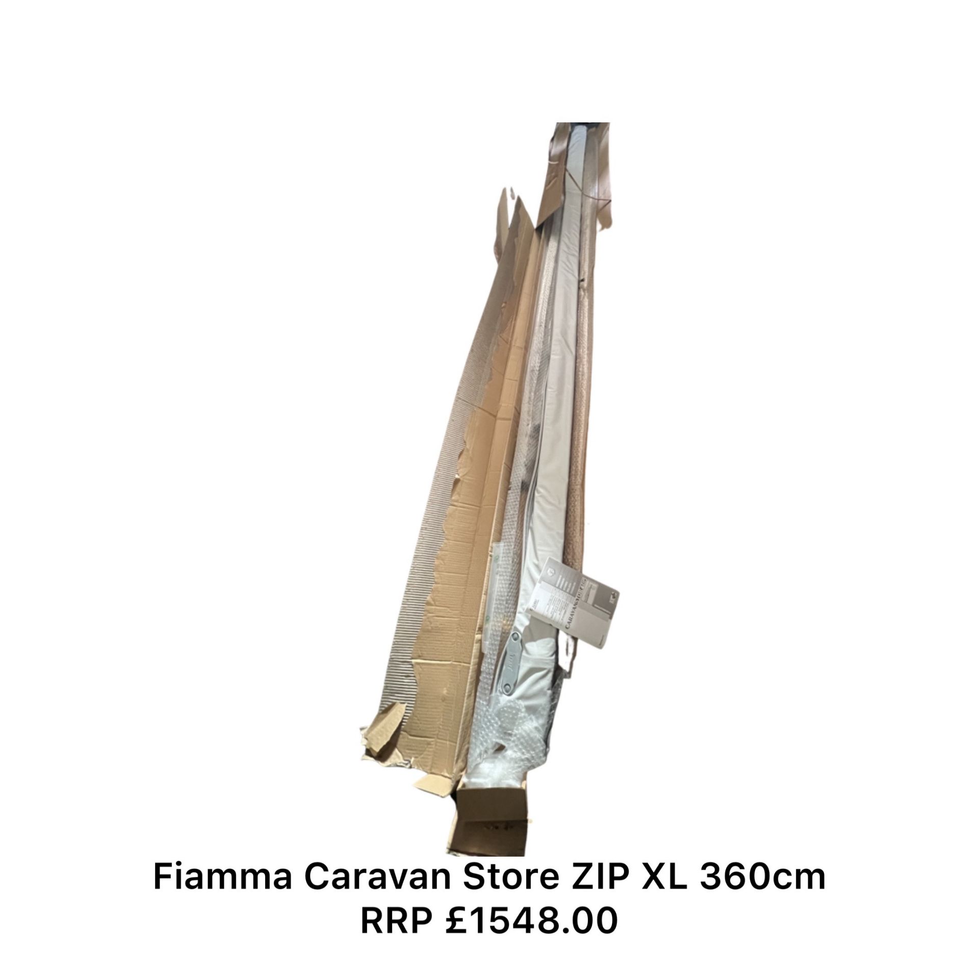 Fiamma Caravan Store ZIP XL 360cm Royal Grey Brand New *NO VAT* - Image 4 of 4