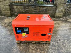 NEW/UNUSED DG9500SE 9.5KVA SUPER SILENT DIESEL GENERATOR *PLUS VAT*