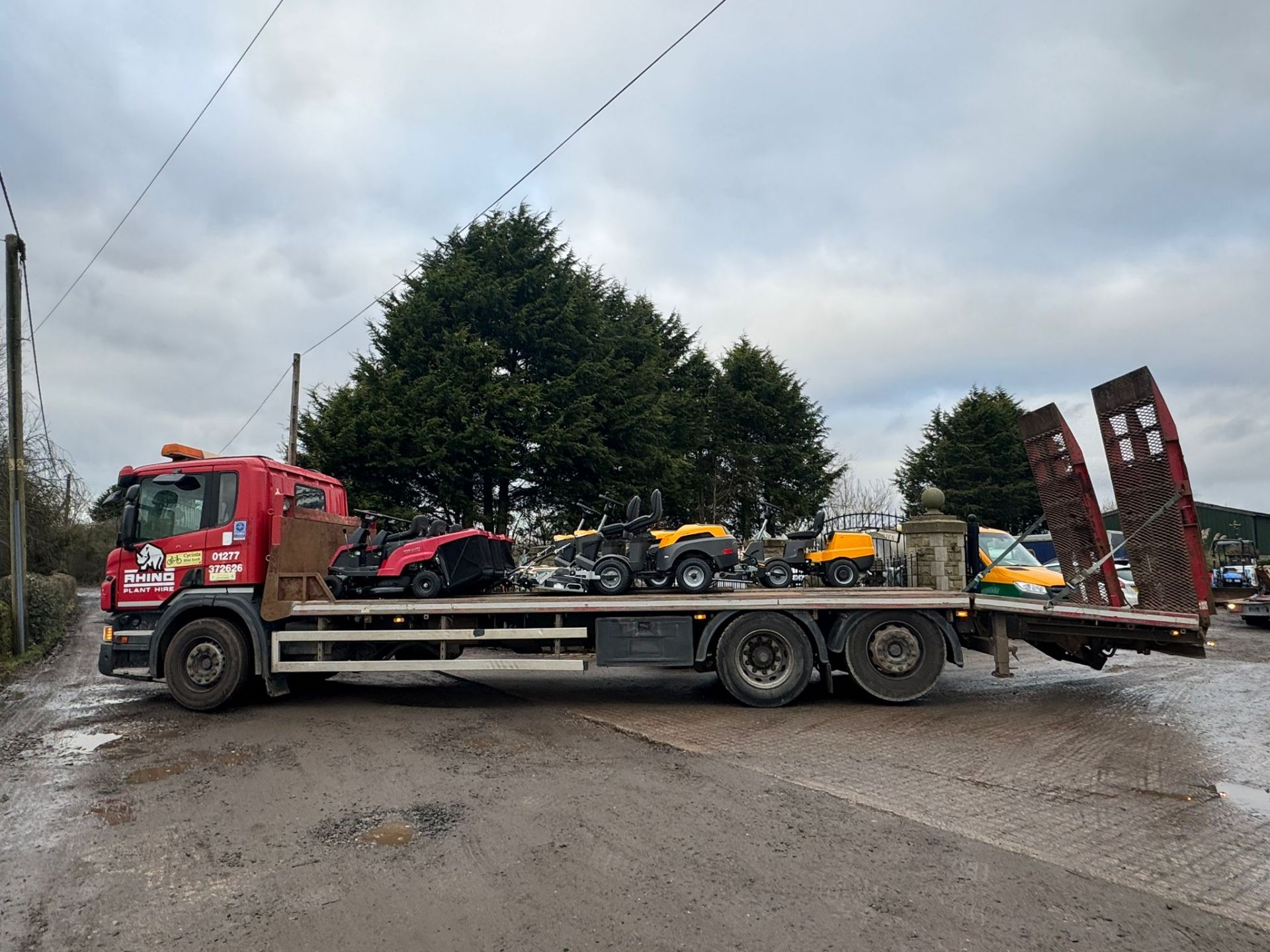 63 REG. SCANIA P320 RIGID BEAVERTAIL FLATBED LORRY *PLUS VAT* - Image 4 of 21