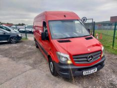 2013 MERCEDES-BENZ SPRINTER 310 CDI RED PANEL VAN *NO VAT*