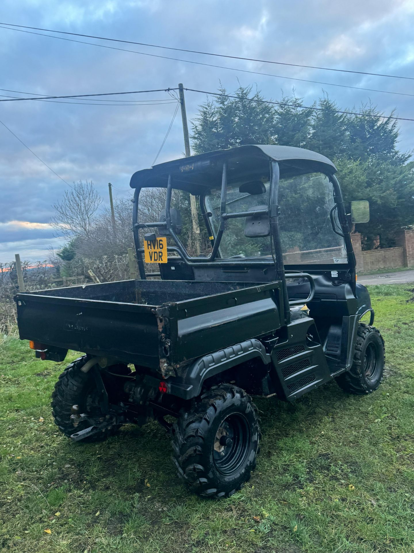 2016 CUSHMAN HAULER XD1600 4WD BUGGY *PLUS VAT* - Image 12 of 17