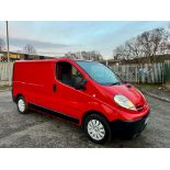 2007 NISSAN PRIMASTAR DCI 90 SWB RED PANEL VAN *NO VAT*