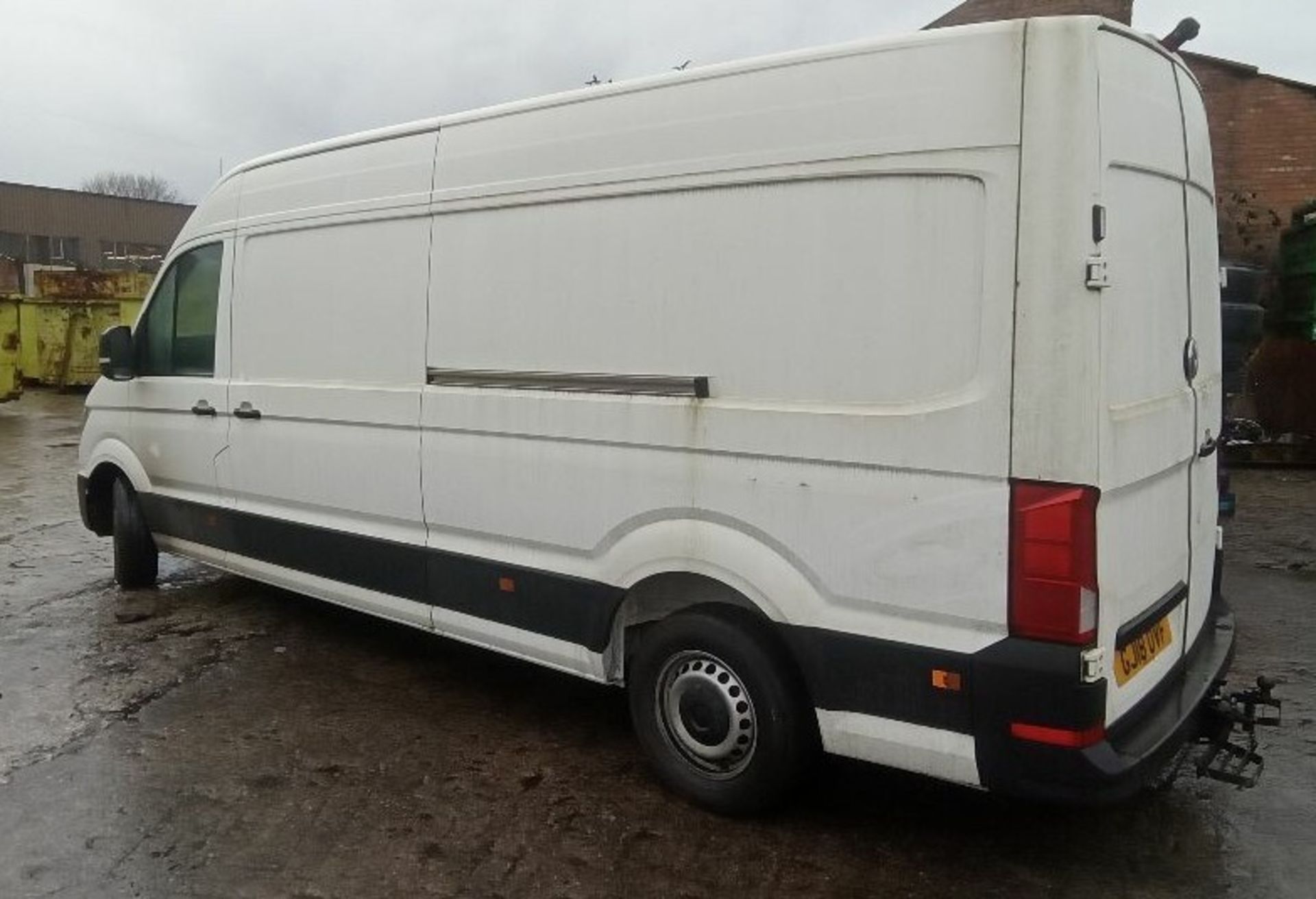 2018/18 REG VOLKSWAGEN CRAFTER CR35 STARTLINE TDI 2.0 DIESEL MANUAL VAN, SHOWING 1 FORMER KEEPER - Bild 3 aus 7