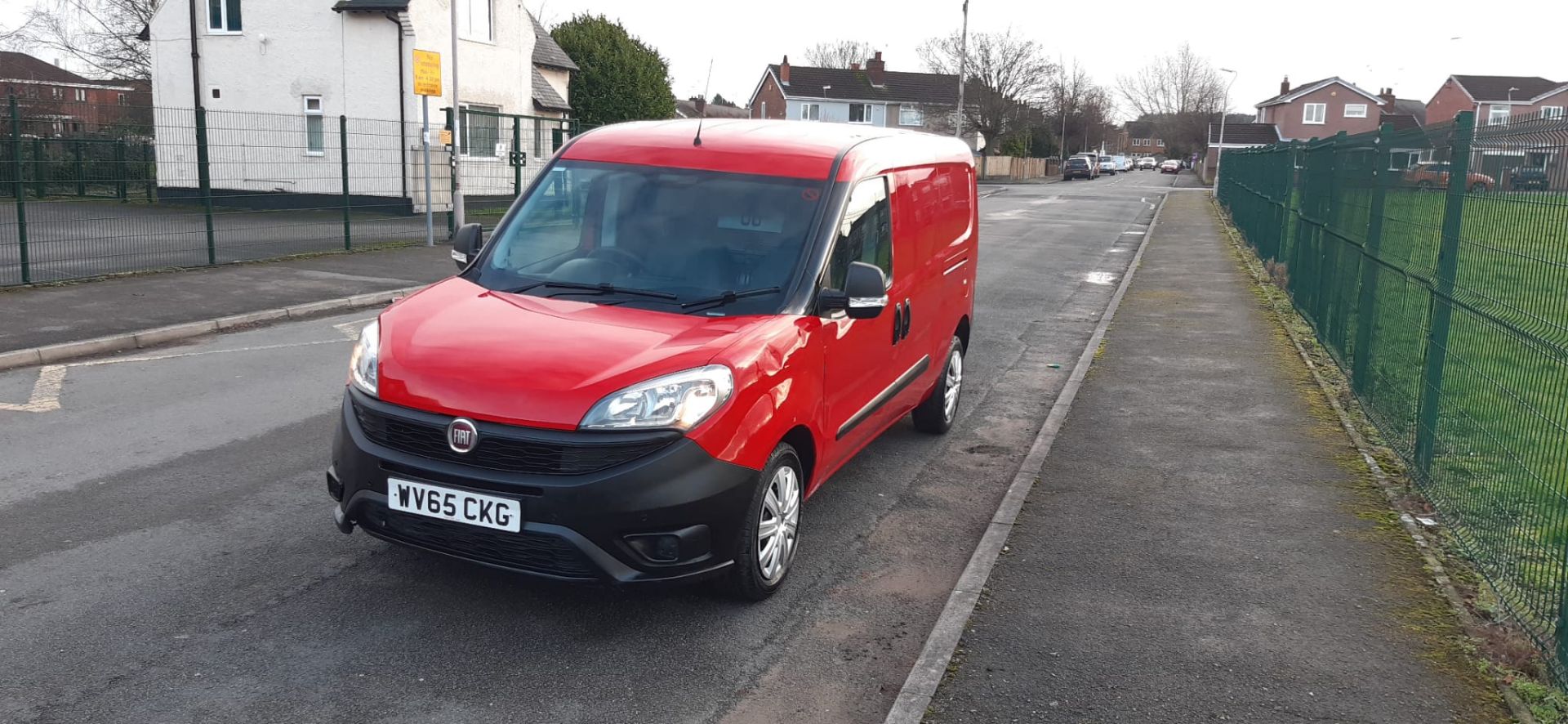 2015 FIAT DOBLO 16V RED PETROL PANEL VAN *NO VAT* - Image 3 of 14