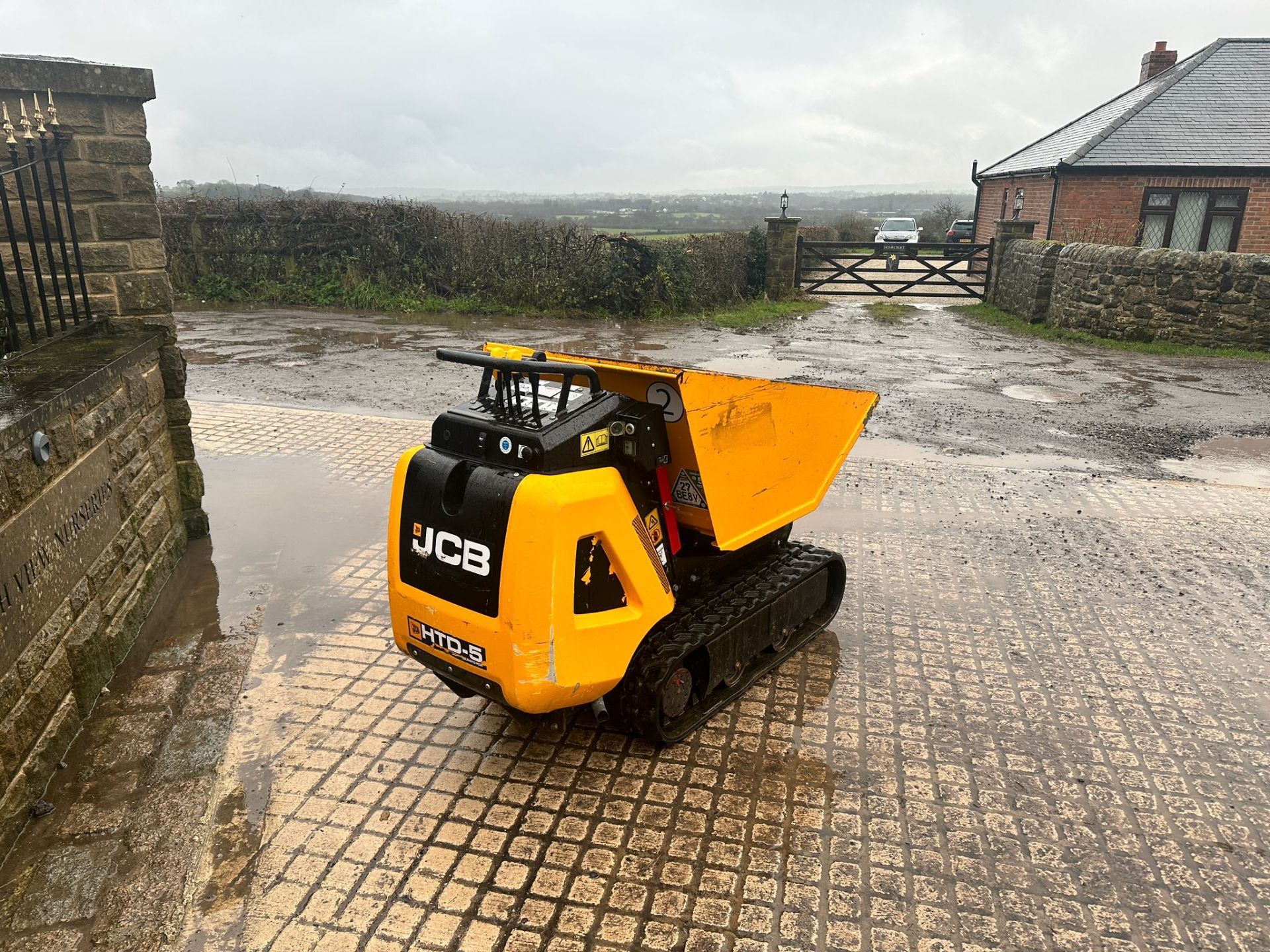 2022 JCB HTD-5 DIESEL TRACKED PEDESTRIAN HIGH TIP DUMPER *PLUS VAT* - Image 5 of 16