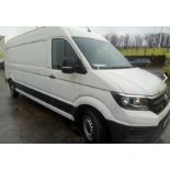 2018/18 REG VOLKSWAGEN CRAFTER CR35 STARTLINE TDI 2.0 DIESEL MANUAL VAN, SHOWING 1 FORMER KEEPER