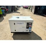 UNUSED 2022 PRAMAST VG-R110 11KVA SILENCED DIESEL GENERATOR *PLUS VAT*