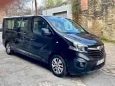 2017 VAUXHALL VIVARO 2900 COMBI CDTI BT S/S BLACK VAN DERIVED CAR *NO VAT*