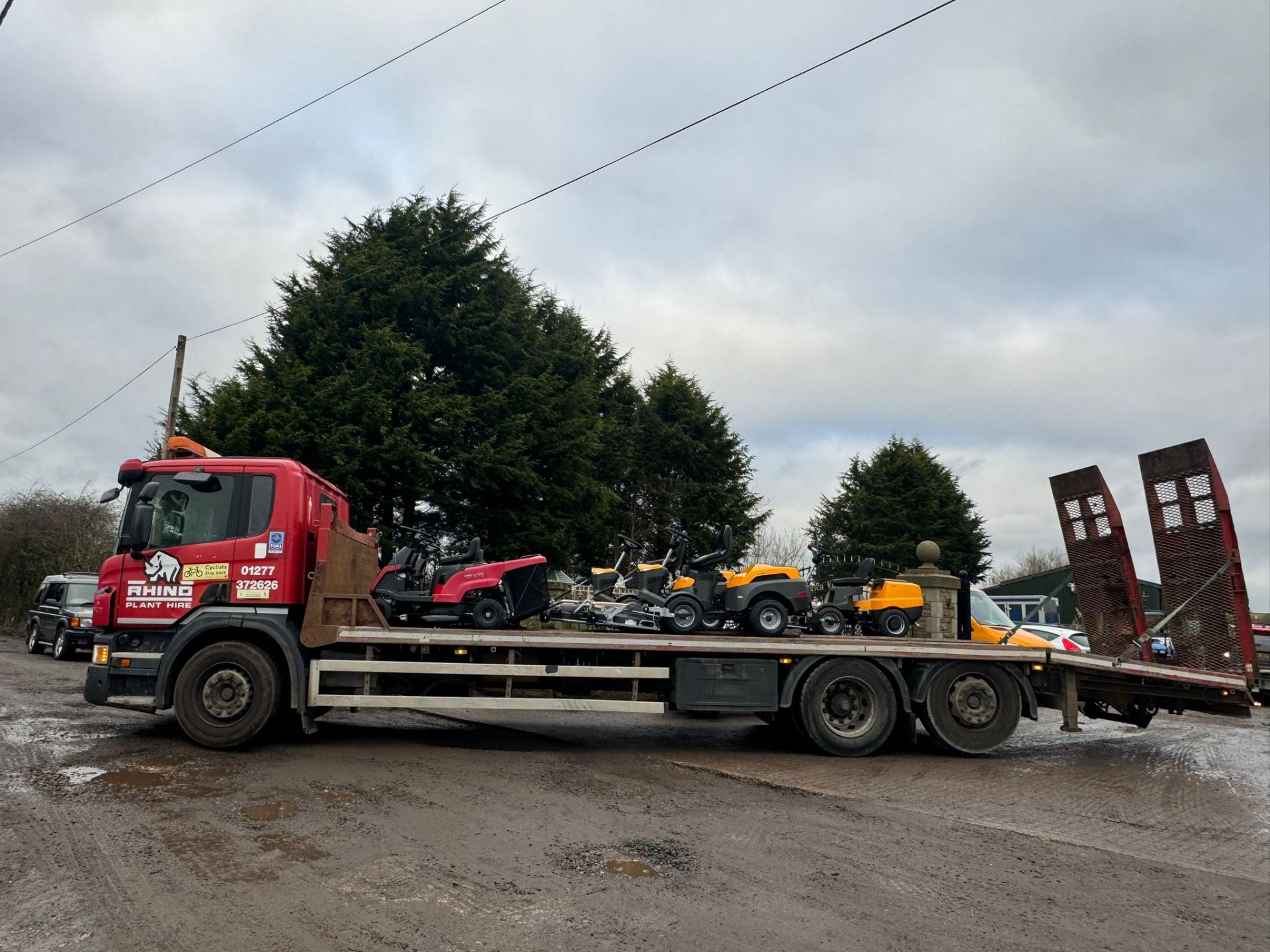 63 REG. SCANIA P320 RIGID BEAVERTAIL FLATBED LORRY *PLUS VAT* - Image 5 of 21