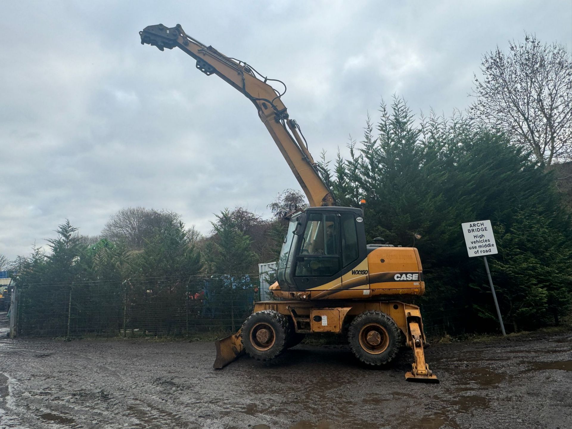 CASE WX150 WHEELED EXCAVATOR WITH FRONT BLADE *PLUS VAT* - Image 3 of 17