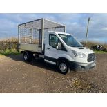 2016 FORD TRANSIT 350 WHITE CHASSIS CAB *PLUS VAT*