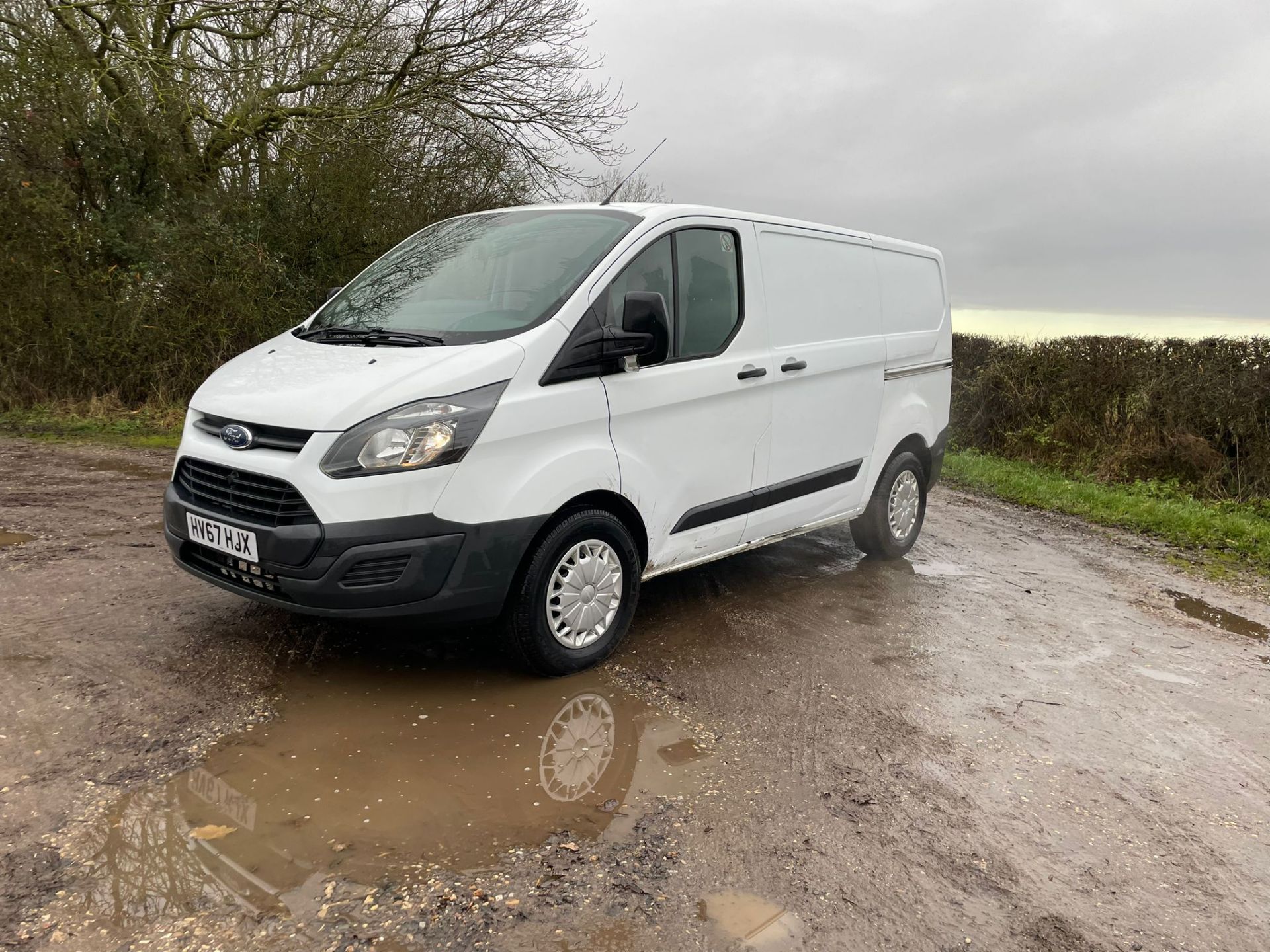 2017 FORD TRANSIT CUSTOM 290 WHITE PANEL VAN *PLUS VAT* - Image 3 of 11