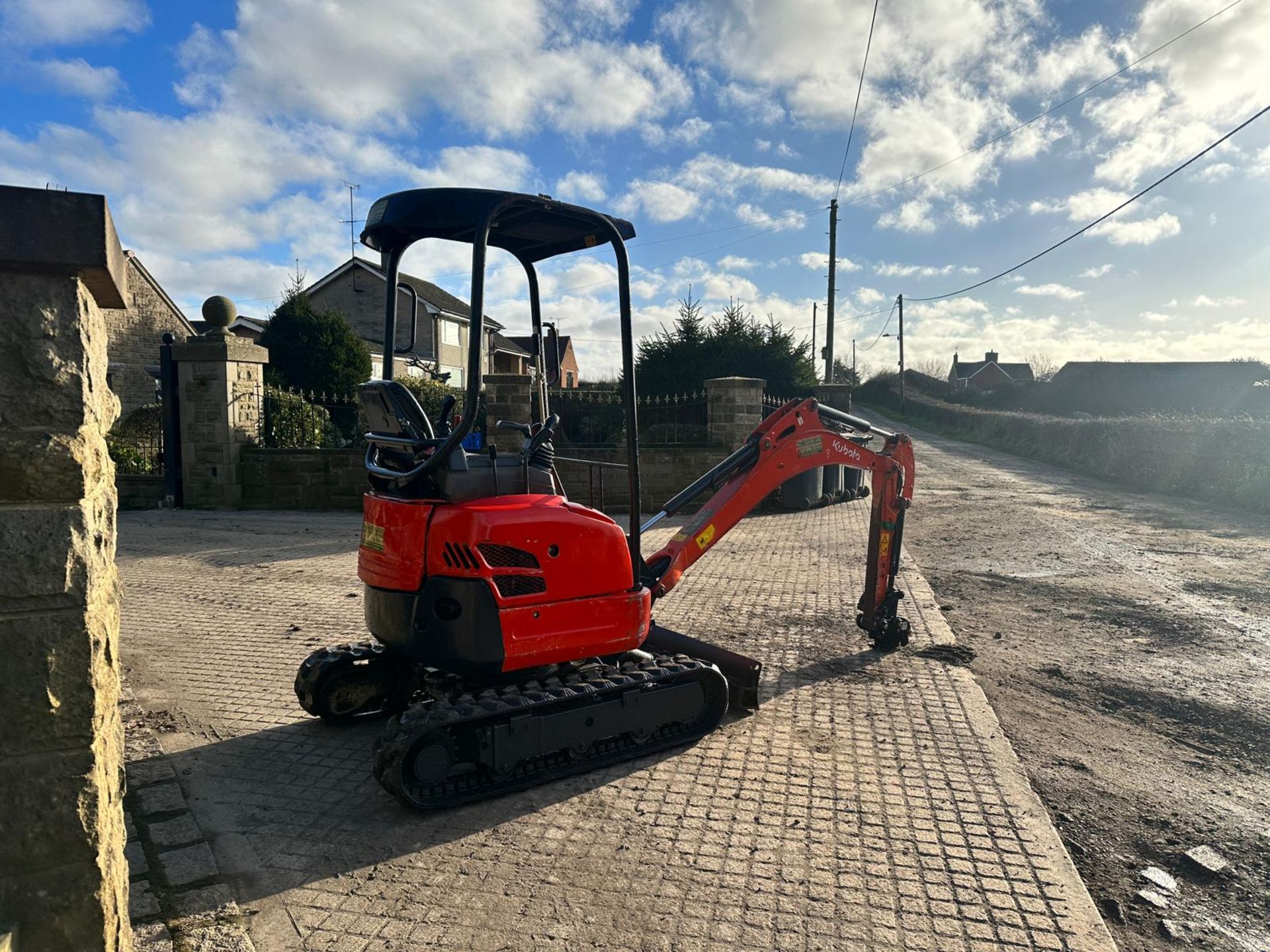 2015 KUBOTA U17-3 MINI EXCAVATOR WITH NEW/UNUSED RHINOX QUICK HITCH *PLUS VAT* - Bild 3 aus 22