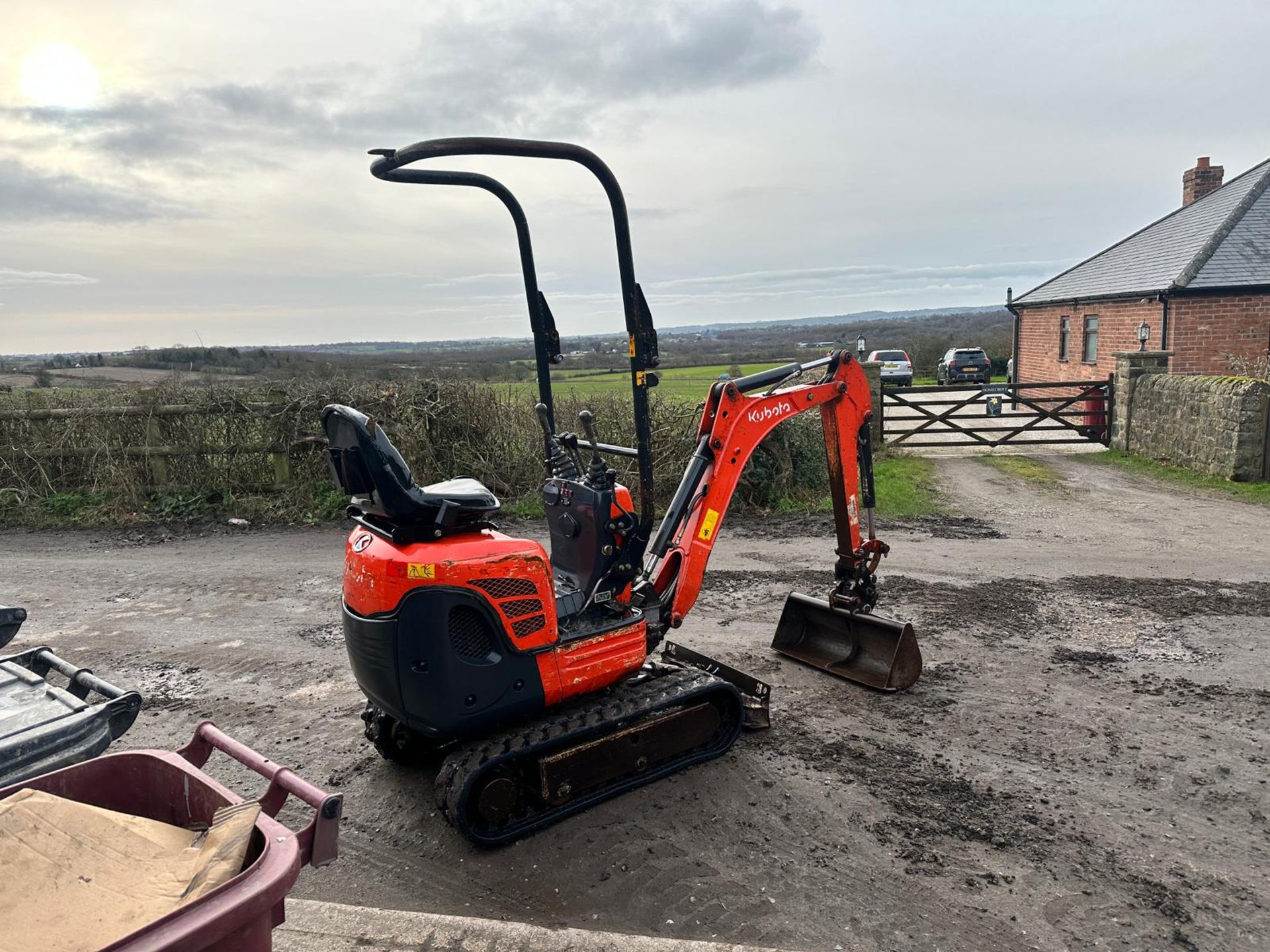 2018 KUBOTA K008-3 MICRO DIGGER *PLUS VAT* - Image 4 of 19