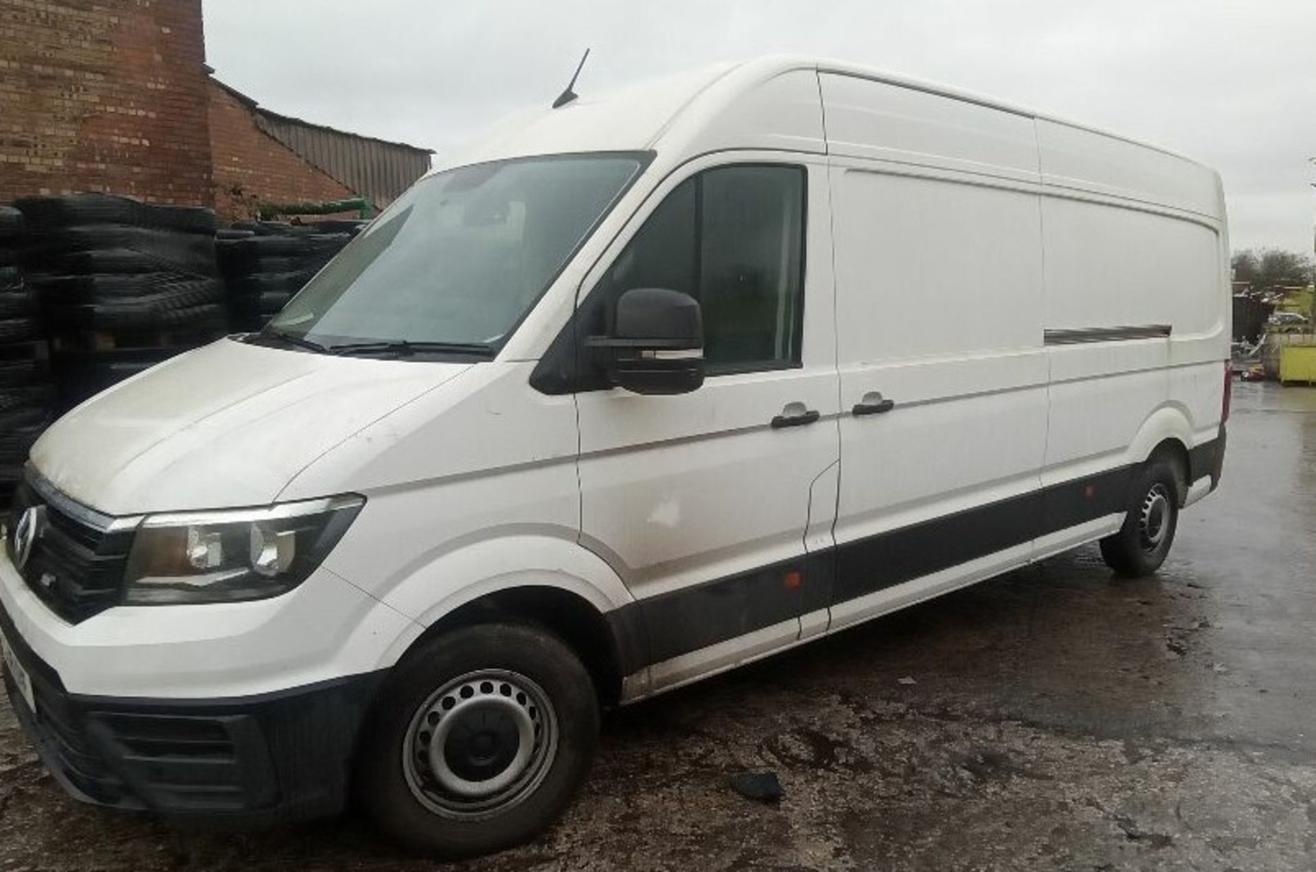 2018/18 REG VOLKSWAGEN CRAFTER CR35 STARTLINE TDI 2.0 DIESEL MANUAL VAN, SHOWING 1 FORMER KEEPER - Bild 2 aus 7