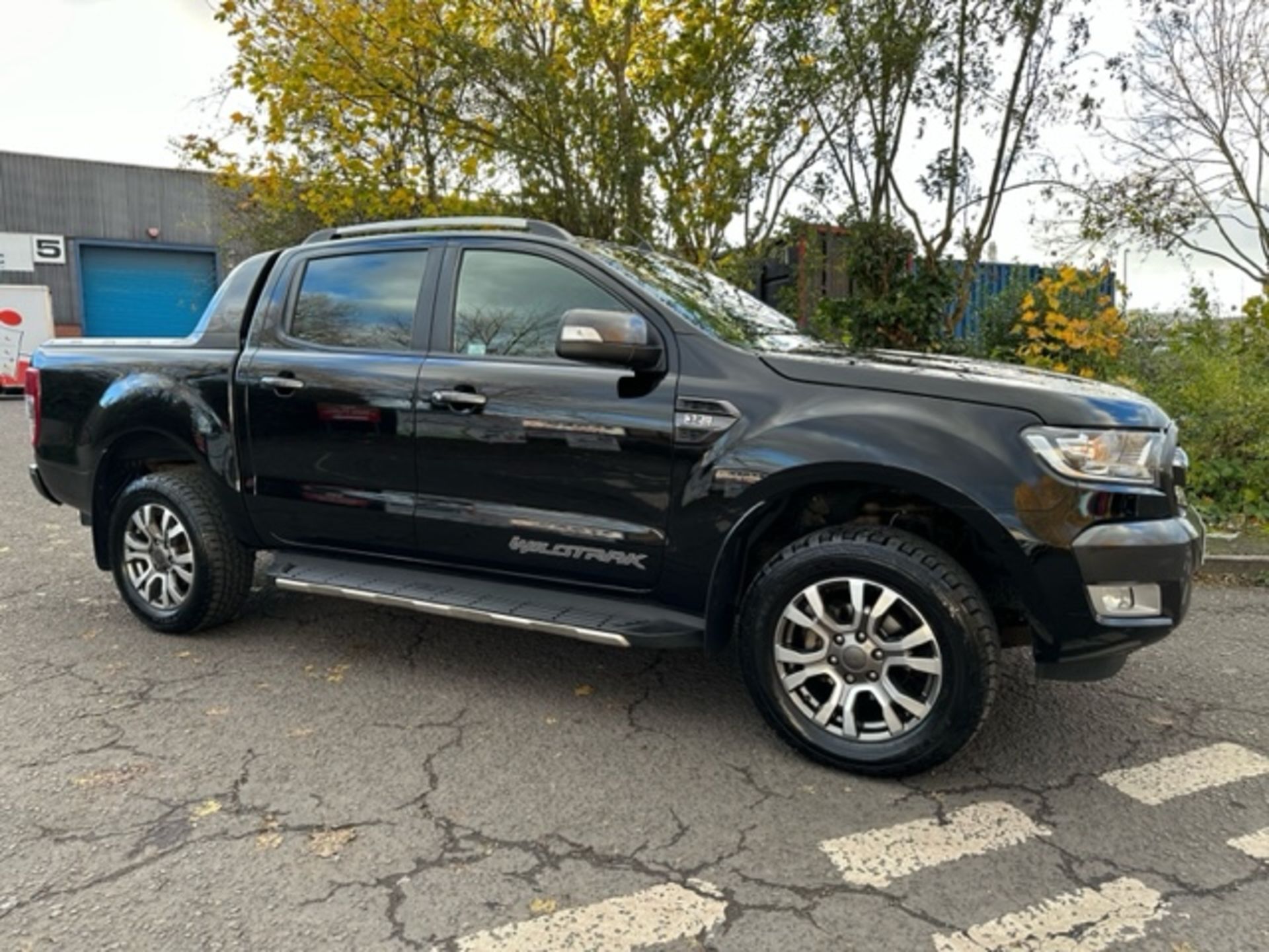 2019 FORD RANGER WILDTRAK 4X4 DCB TDCI A BLACK PICK UP *NO VAT* - Image 2 of 18