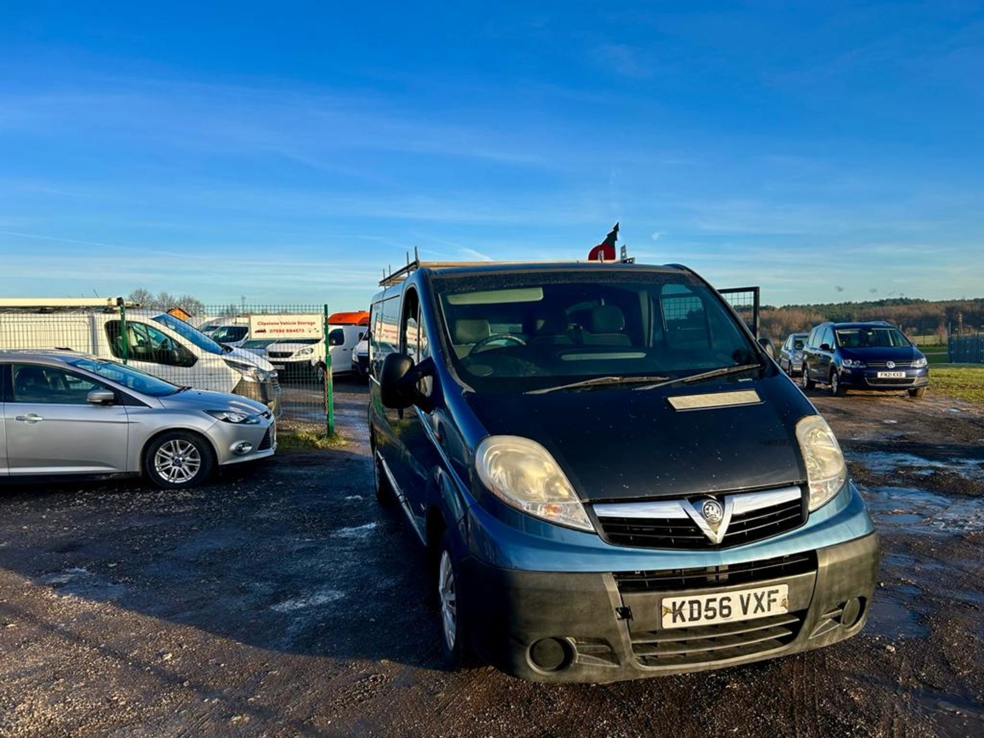 2006 VAUXHALL VIVARO 2900 CDTI LWB BLUE PANEL VAN *NO VAT* - Image 2 of 9