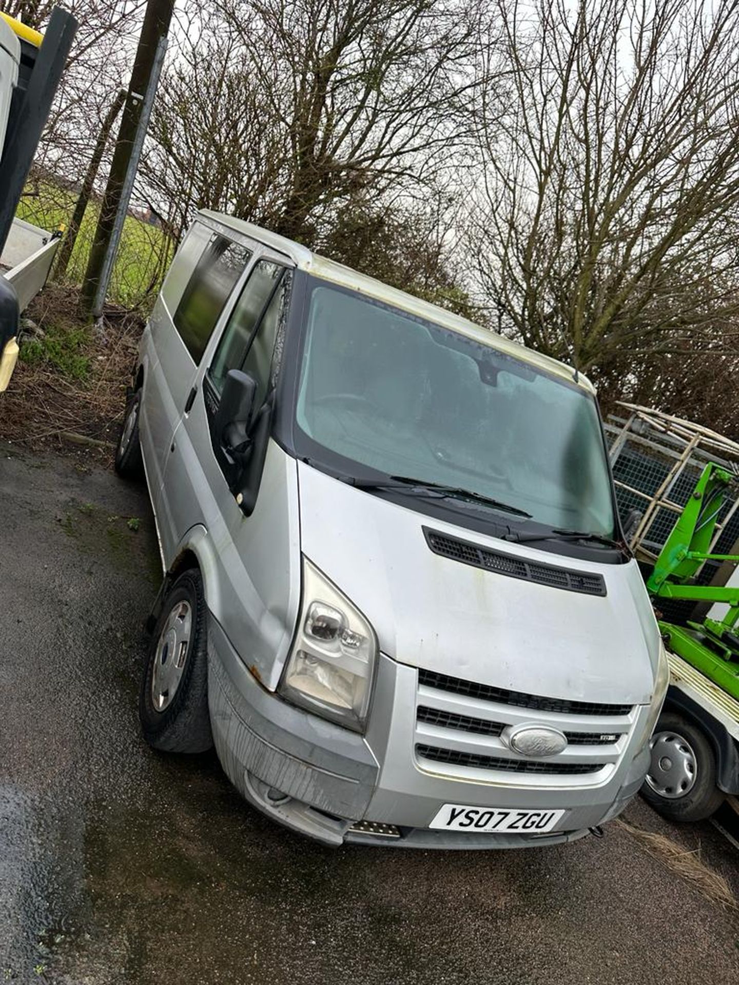 2007 FORD TRANSIT 110 T280S D/C FWD SILVER WINDOW VAN *NO VAT*