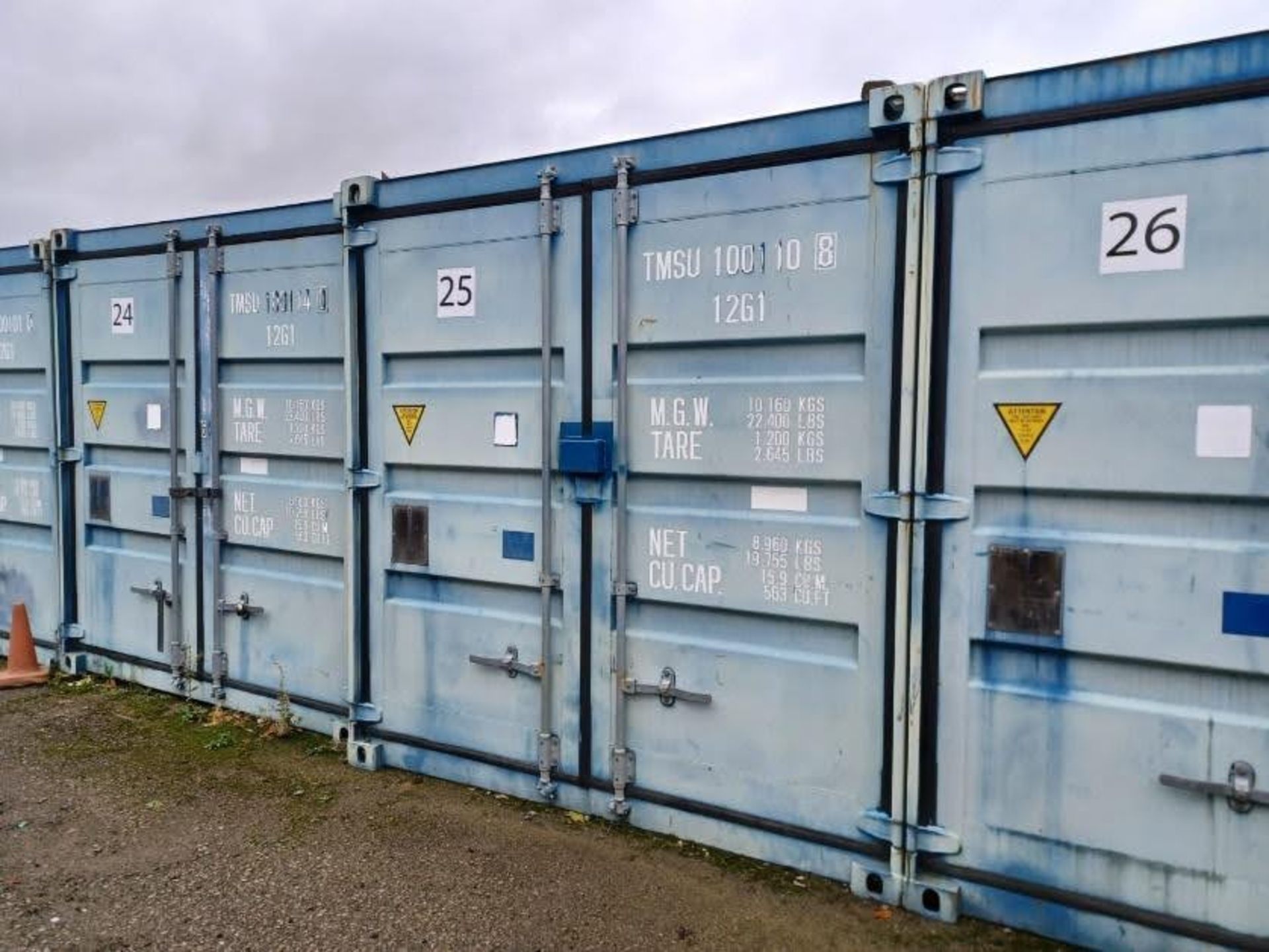 CHOICE OF 10FT STANDARD SHIPPING CONTAINERS *PLUS VAT*