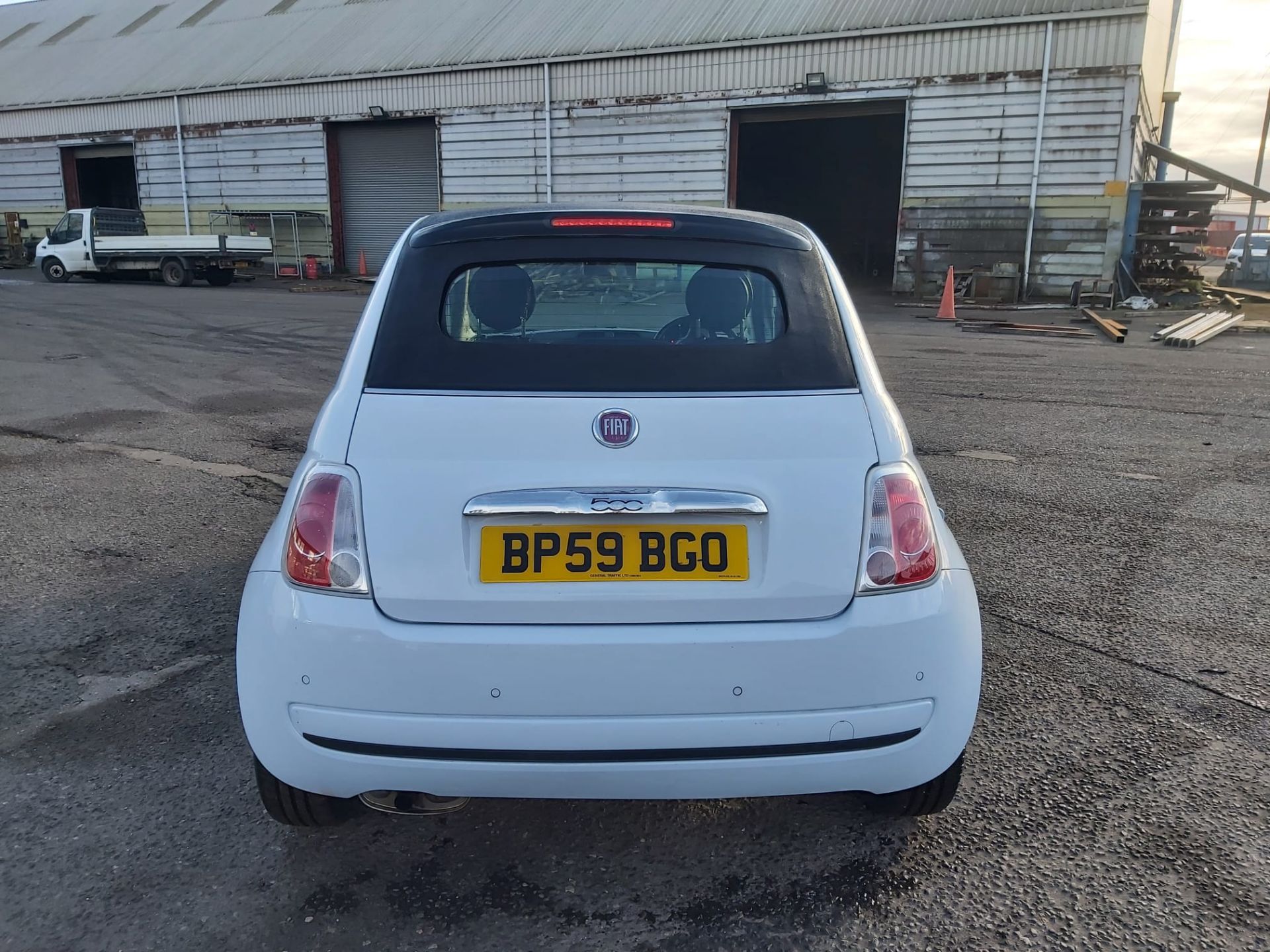 2009/59 REG FIAT 500 C POP CONVERTIBLE 1.2 PETROL MANUAL BLUE *NO VAT* - Image 7 of 20