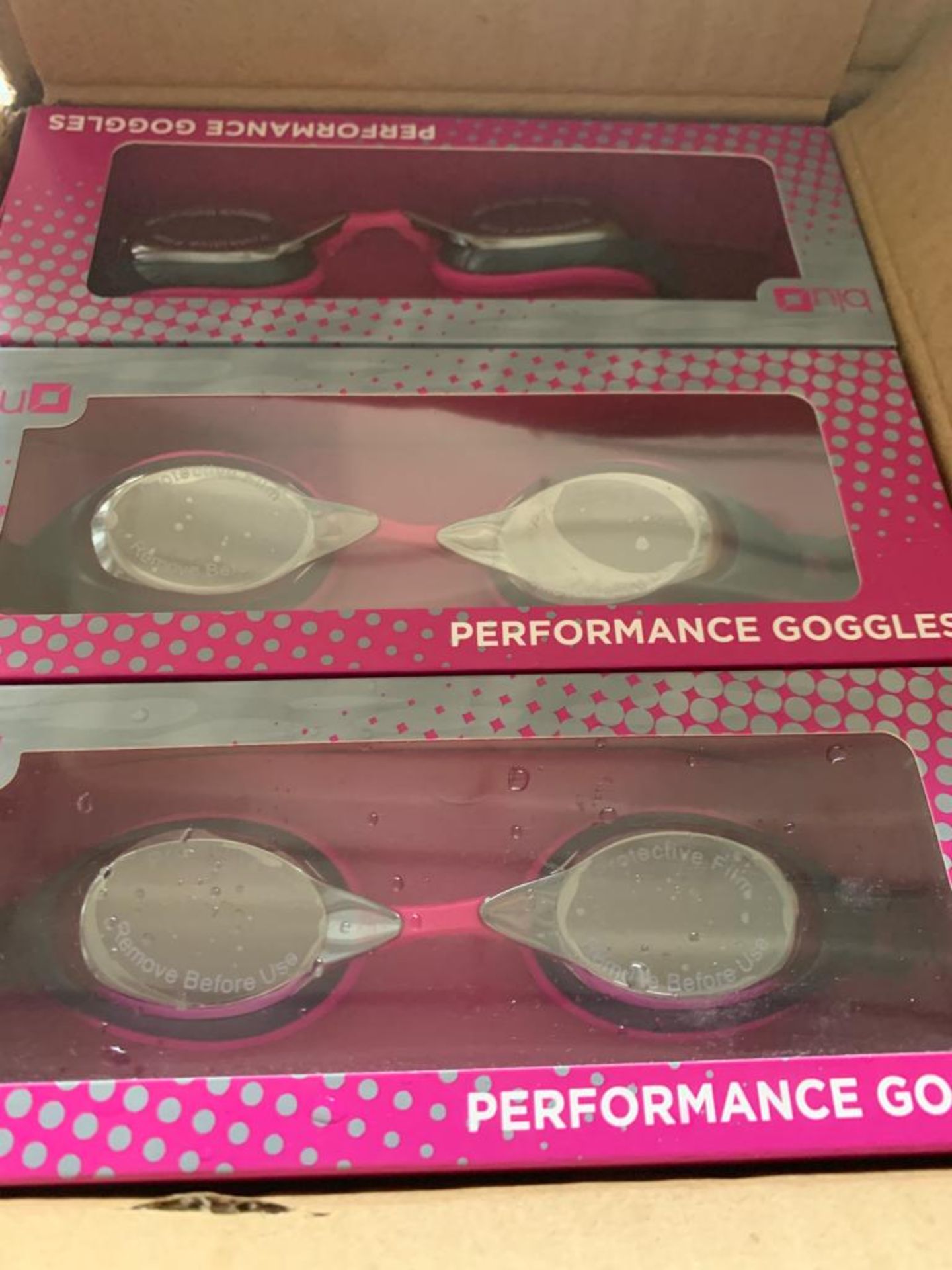 Box of 36 Clear Swimming Goggles RRP £12.99 each *NO VAT* - Bild 7 aus 10