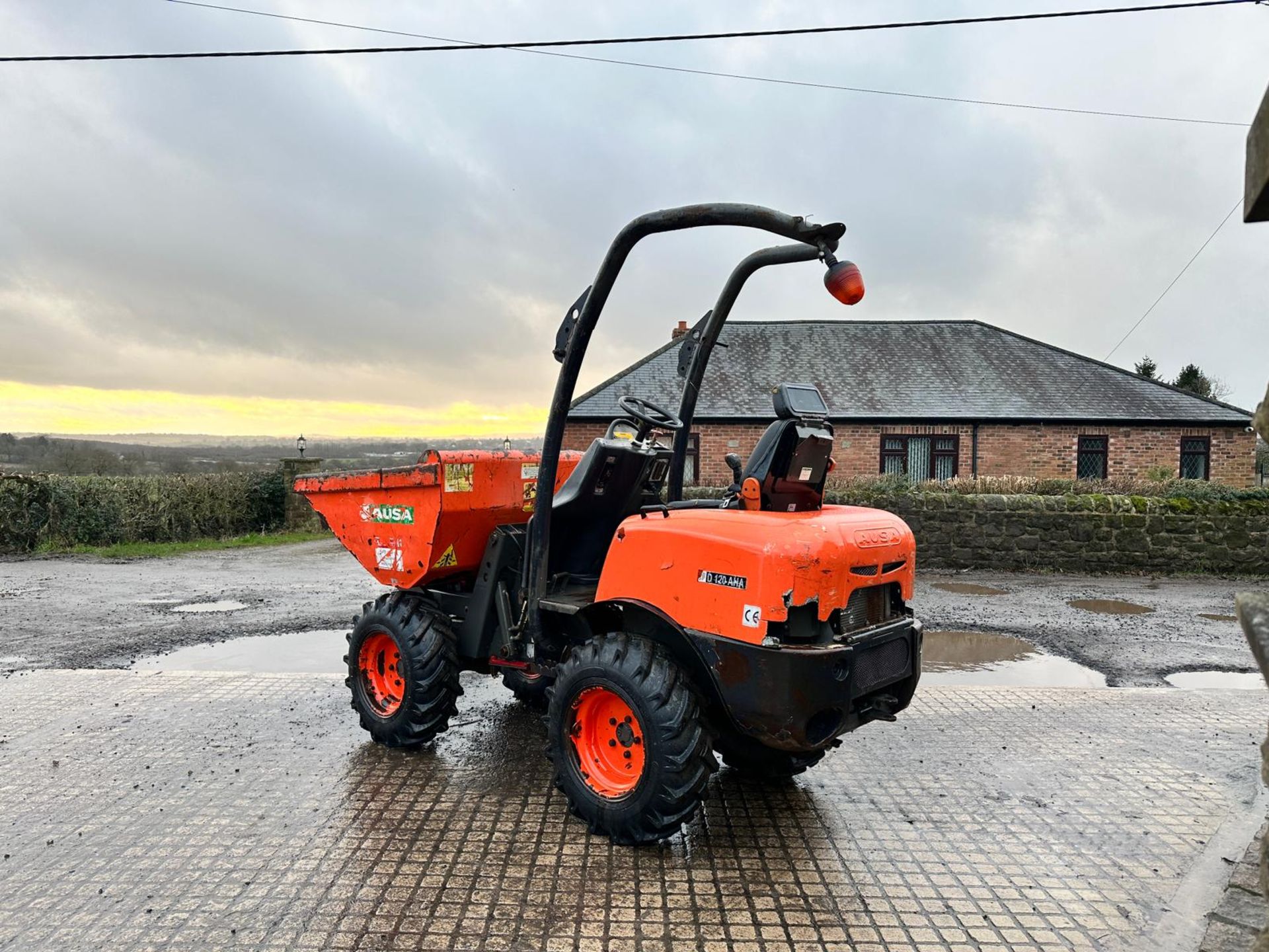 2017 AUSA D120AHA 1.2 TON HIGH TIP DUMPER *PLUS VAT* - Image 7 of 13