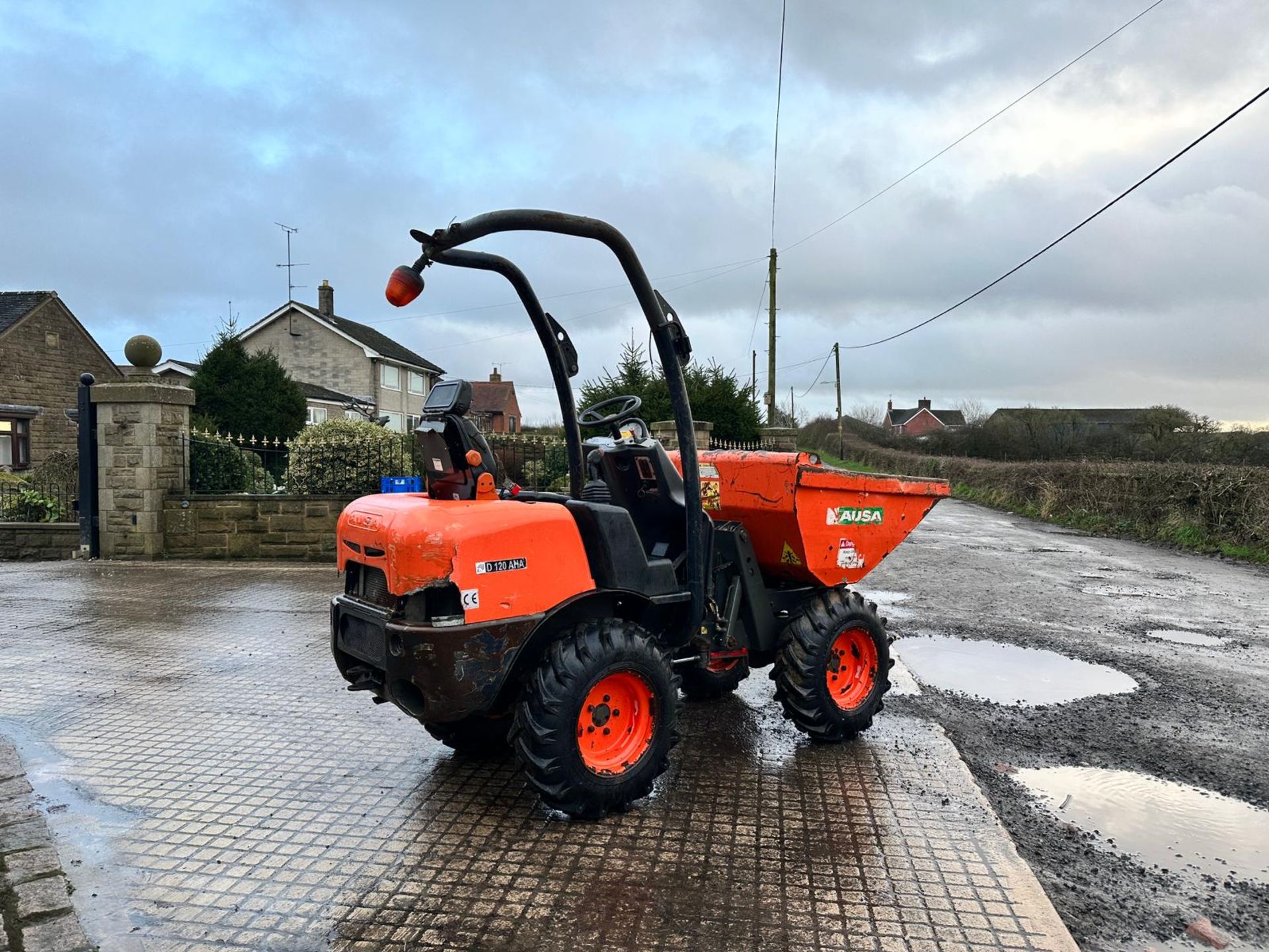 2017 AUSA D120AHA 1.2 TON HIGH TIP DUMPER *PLUS VAT* - Image 8 of 13