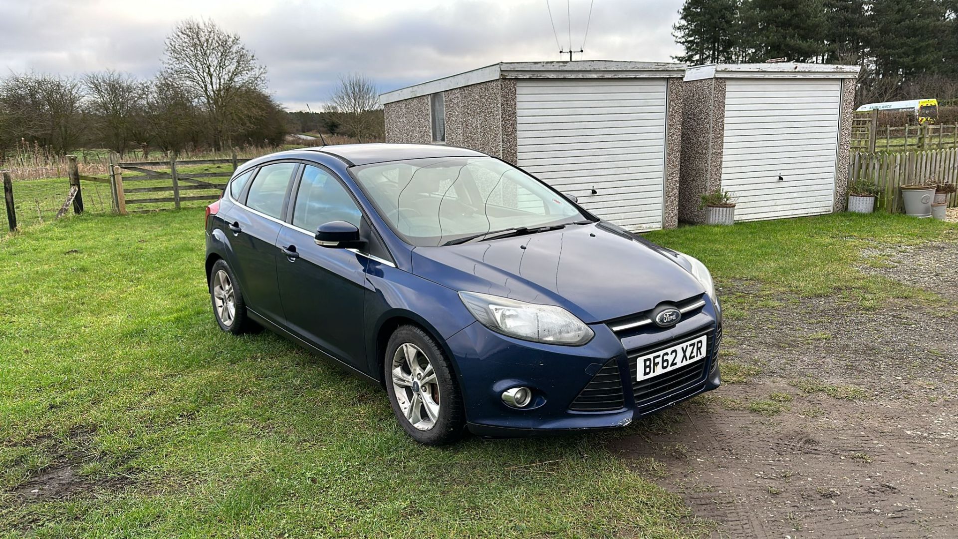 2012 FORD FOCUS ZETEC TDCI BLUE HATCHBACK *NO VAT*